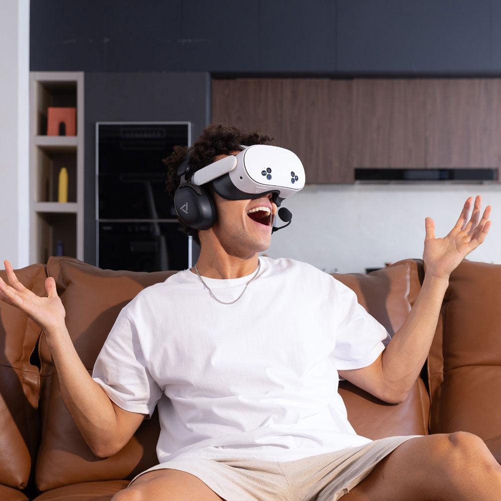 PrismXR Vega Q1 Wireless Gaming Headset with Ultra-Low Latency - Perfect for PC, PS5, Xbox & Mobile Gaming