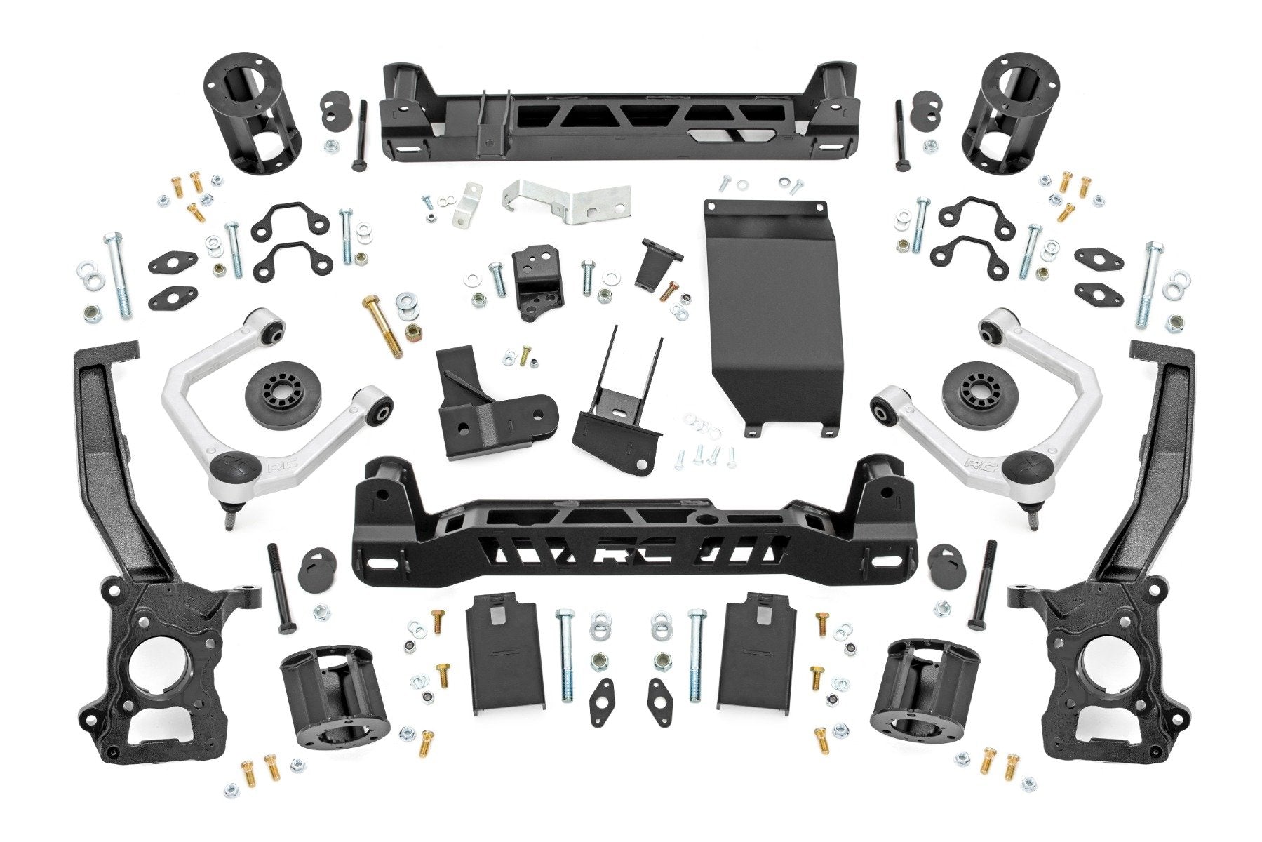 7 Inch Lift Kit for 2021-2024 Ford Bronco 4WD 4-Door Base Model | Heavy Duty Suspension Upgrade | Off-Road Adventure & Trail Riding Accessory