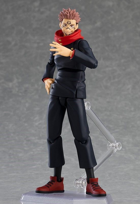 Figma #550 Yuji Itadori Jujutsu Kaisen Action Figure - Anime Collectible for Fans & Display | Perfect for Home Decor, Office Display & Gift Giving
