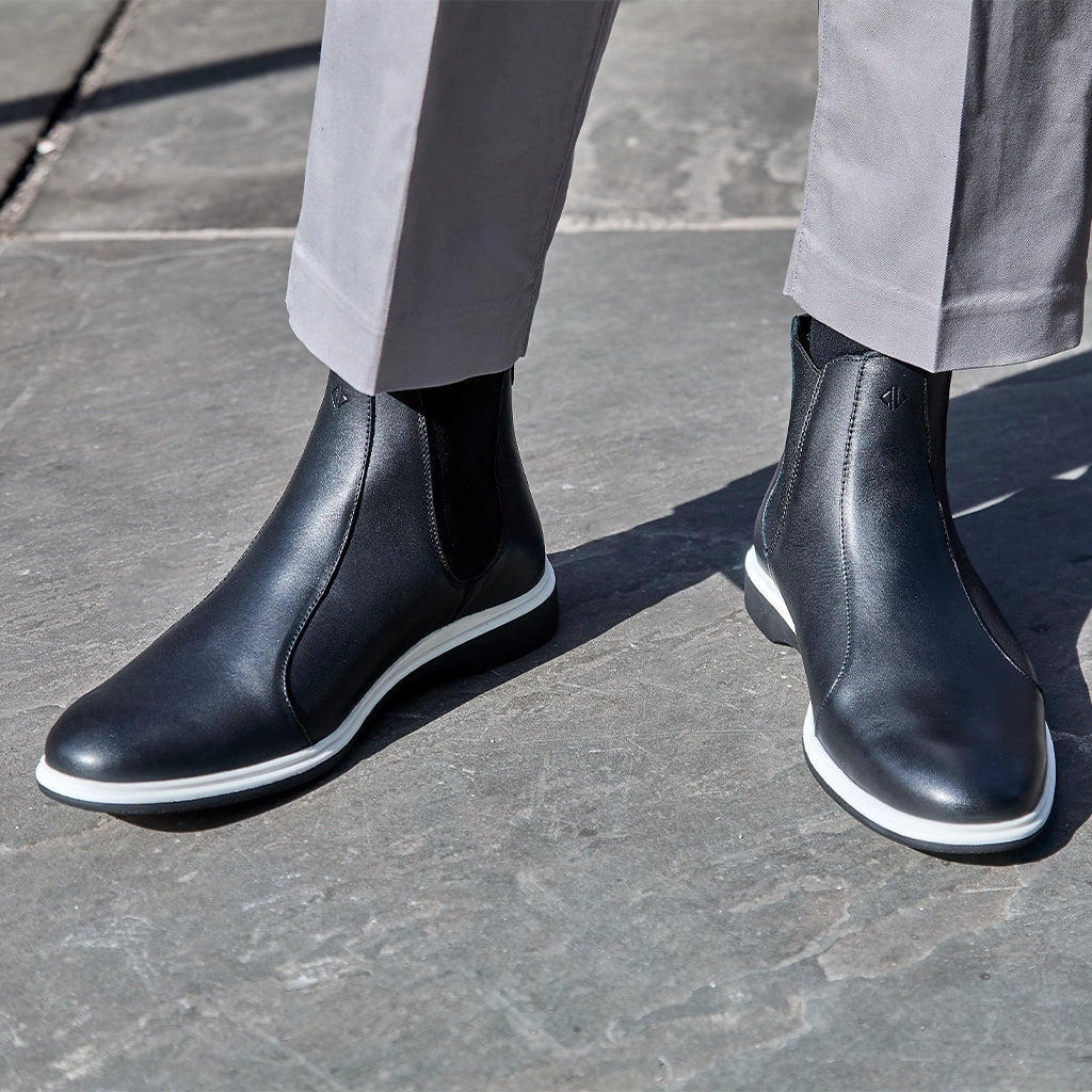 The Chelsea (Onyx) - Stylish and Comfortable Women's Boots for Fall & Winter Fashion | Perfect for Casual Outfits, Office Wear, and Night Out Occasions