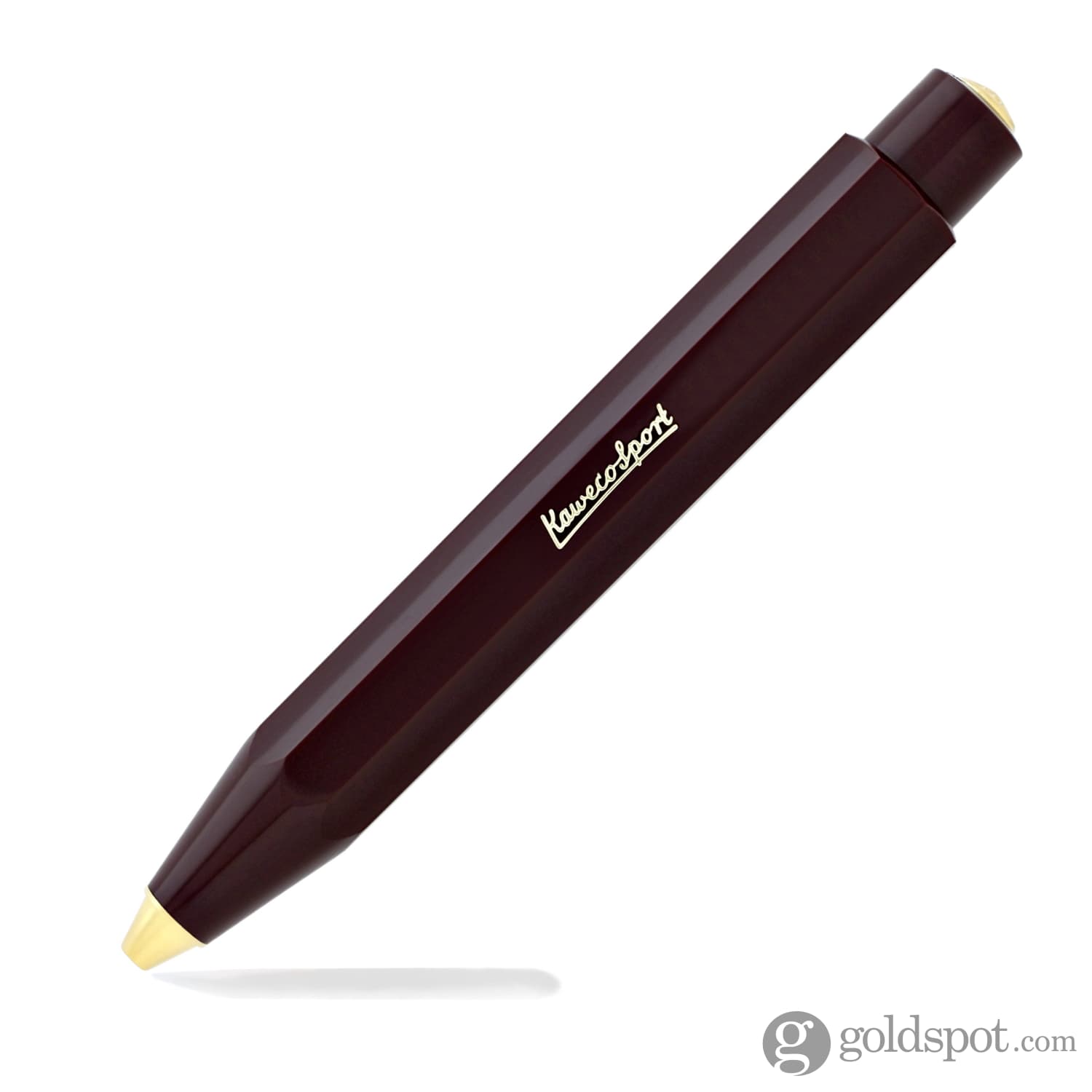 Kaweco Classic Sport Ballpoint Pen - Bordeaux Red Ink Rollerball Writing Pen for Office, School & Travel | Premium German Design Fountain Pen Gift for Men & Women