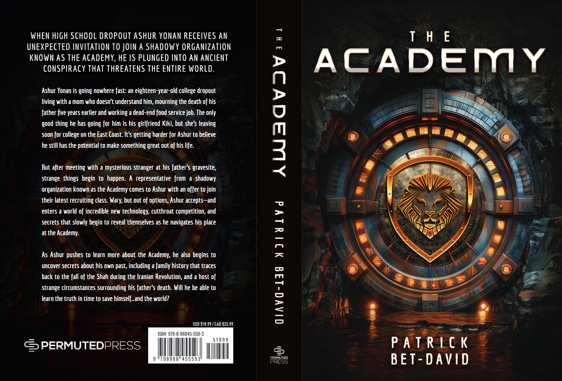 Patrick Bet David Autographed Paperback - The Academy Book | Motivational & Business Success Guide for Entrepreneurs & Leaders