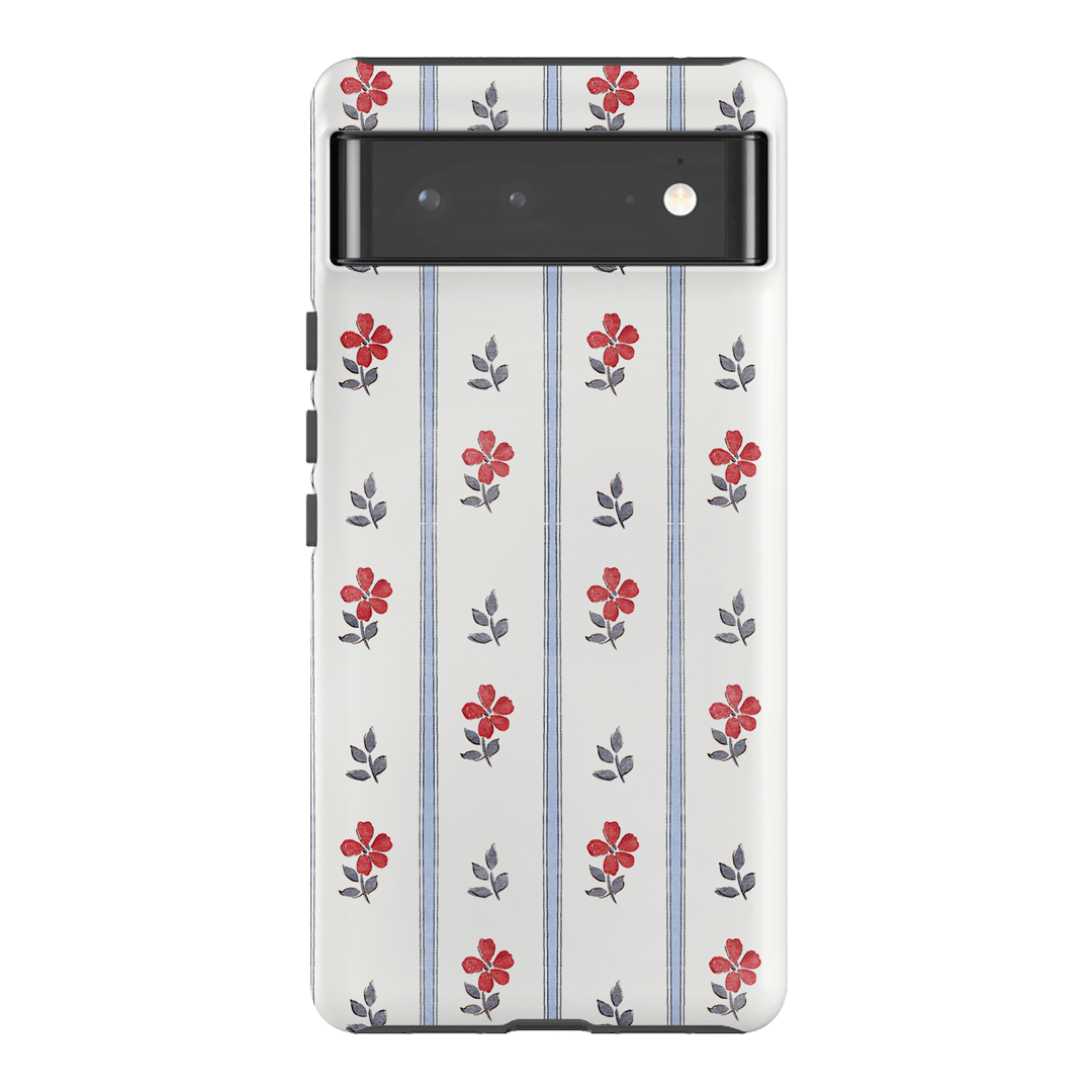 Olivia Stripe Phone Case for iPhone 15/14/13/12/11 Pro Max - Slim Protective Cover with Grip - Fashionable Design for Women & Girls - Perfect for Work, Travel & Everyday Use
