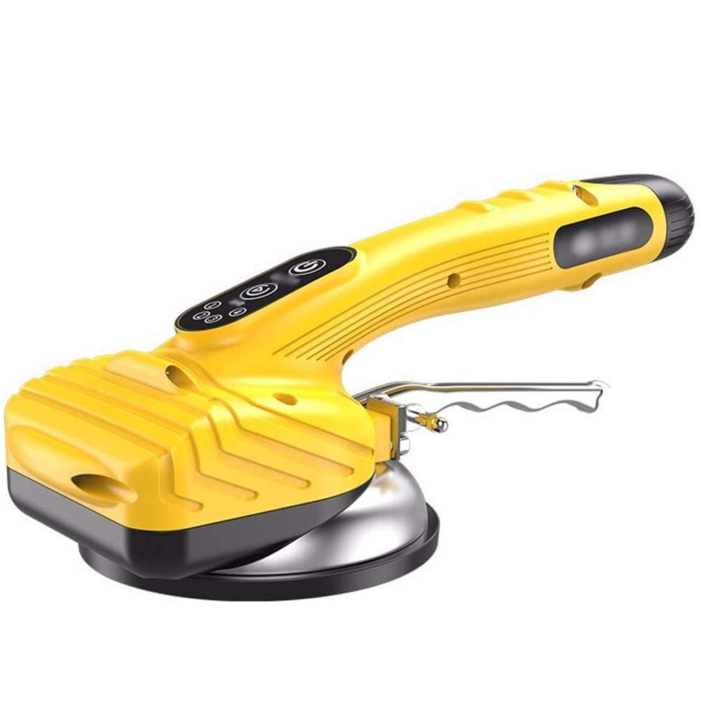 Electric Tile Vibrator Machine - Professional Tile Installation Tool for Floor, Wall, Brick & Ceramic Tiles - Cordless with Battery - Perfect for DIY Home Renovation & Professional Construction Projects