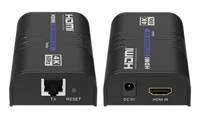 4K 60Hz HDMI Extender Kit - Up to 120m Long Range Transmission - Perfect for Home Theater, Gaming, and Conference Room Setup