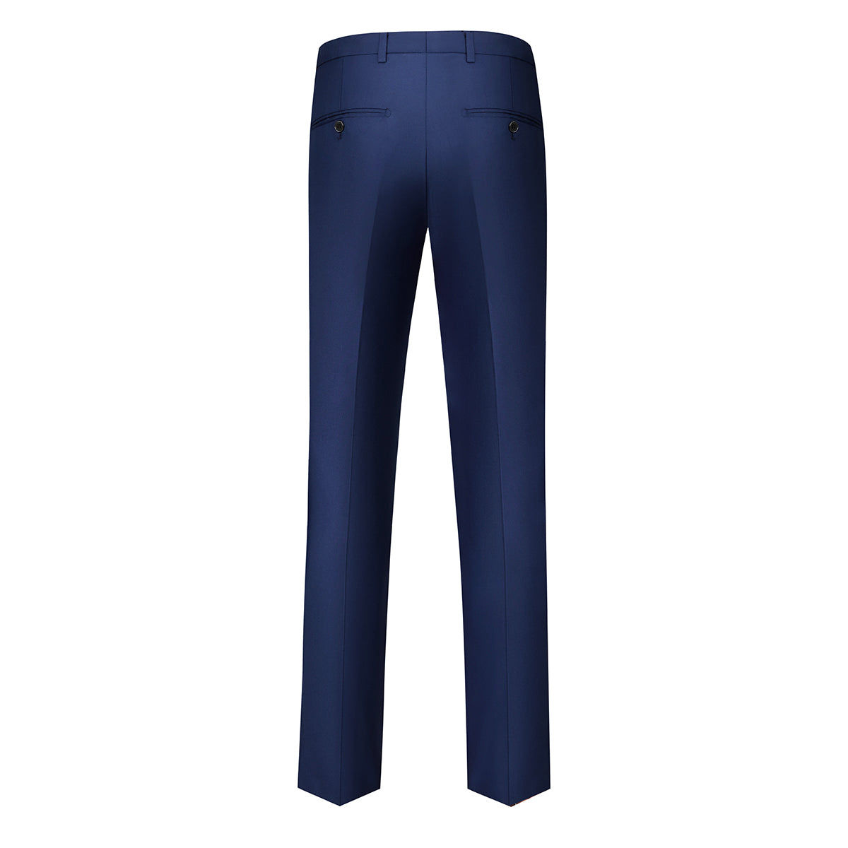 Men's Single Breasted 2 Piece Tuxedo Suit - Navy Blue Formal Wear for Weddings, Prom & Special Occasions | Slim Fit Business Suit