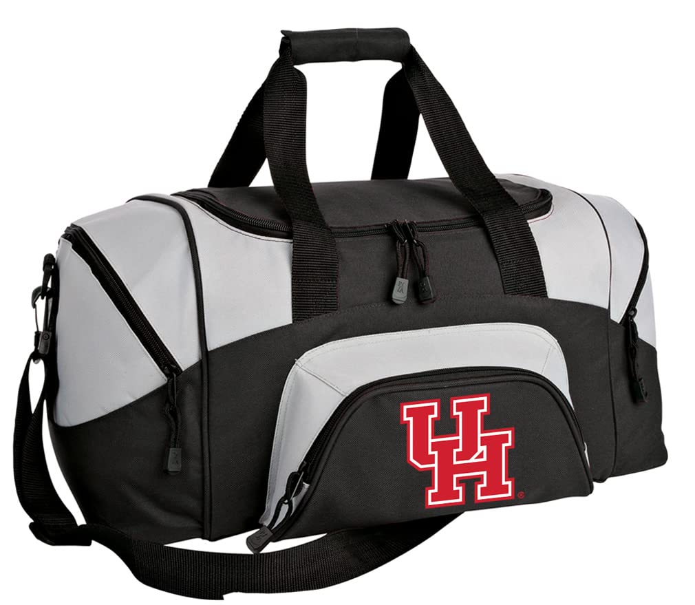 University of Houston UH Duffel Bag - Small Gym Bag, Carry-On Suitcase for Travel, Sports & College Campus Use