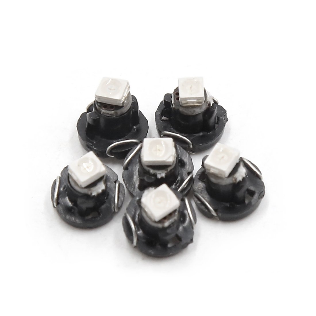 uxcell 6 Pcs T3 Green 3020 LED Dashboard Panel Light Bulbs for Car - Perfect for Interior Lighting, Instrument Cluster & Dashboard Illumination