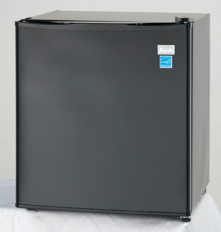 Avanti AR17T1B 1.7 Cu Ft Compact Refrigerator - Black - Energy Efficient Mini Fridge for Dorm, Office, Bedroom or Apartment