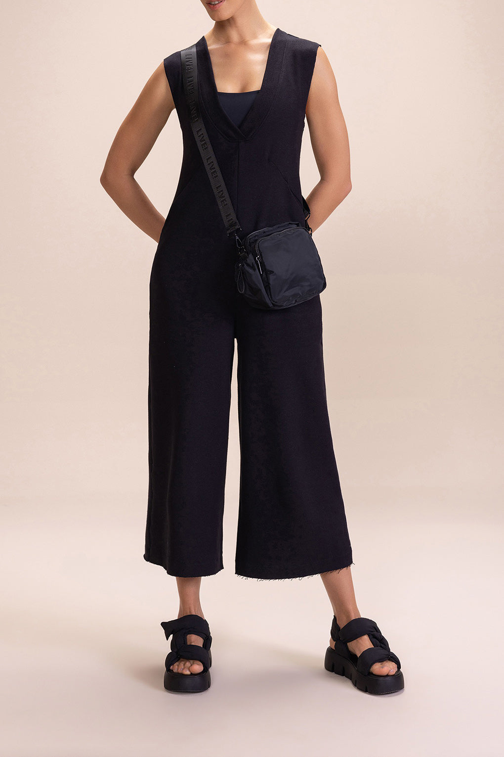 Rino Stone Women's Jumpsuit - Stylish One-Piece Romper with Pockets | Perfect for Casual Outings, Summer Vacations & Date Nights
