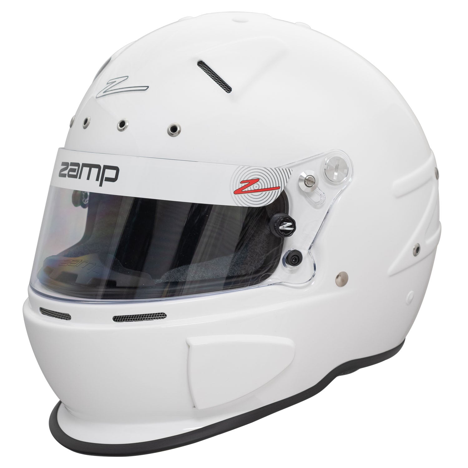Zamp RZ 70E Racing Helmet - FIA 8859-2015 & Snell SA2020 Certified - Lightweight Switchable Visor for Motorsports, Karting, and Track Racing