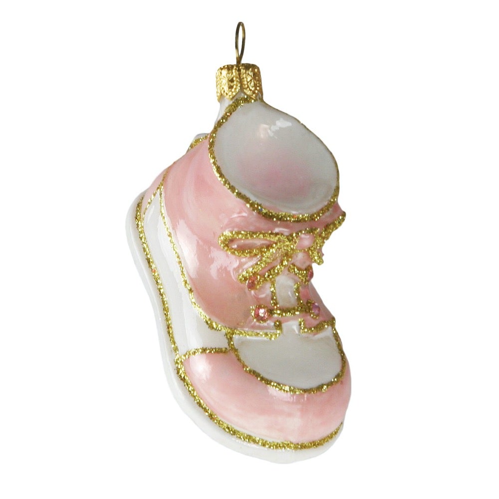 Adorable Pink Baby Booties - Soft & Comfortable for Newborns & Infants | Perfect for Gifts, Photo Shoots & Special Occasions
