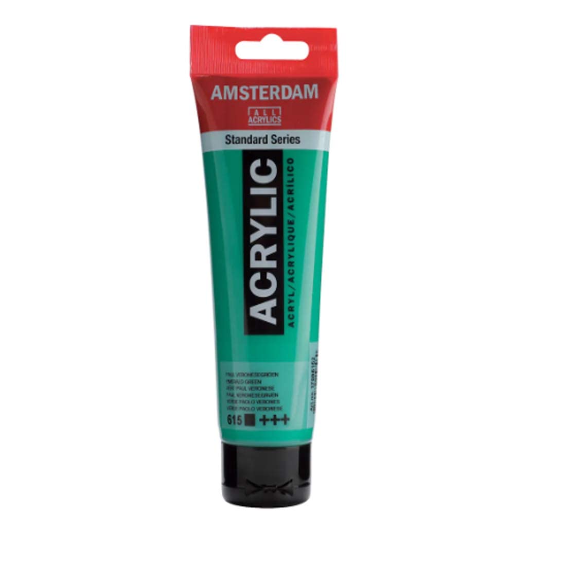 Amsterdam Standard Acrylic Paint - 120ml Tube (Pyrrole Red) | Professional Artist Quality for Canvas Painting, DIY Crafts & Home Decor