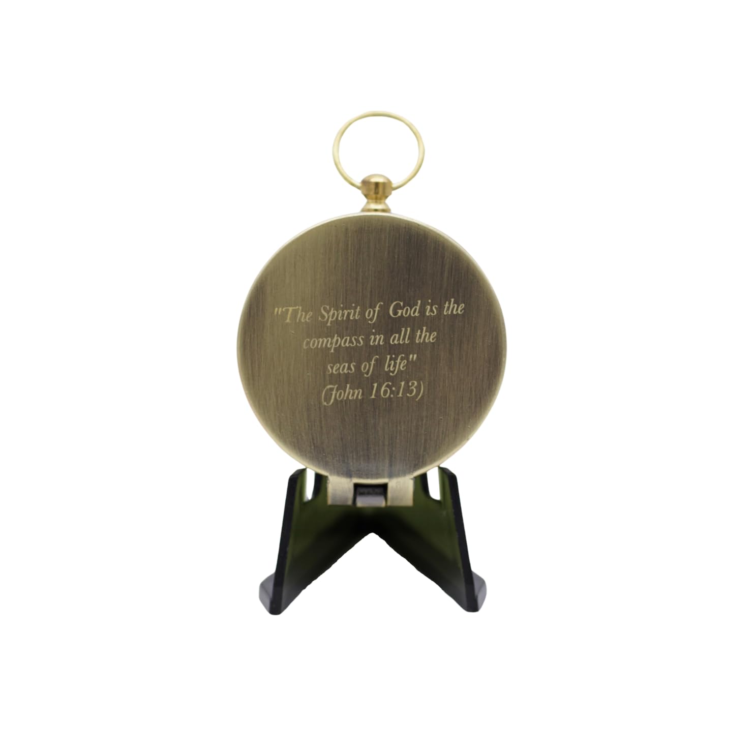 Compass Graduation Gift for Men & Boys - Religious & Inspirational Present for Him, Son or Grandson - Perfect for College, High School & Military Graduation Ceremonies