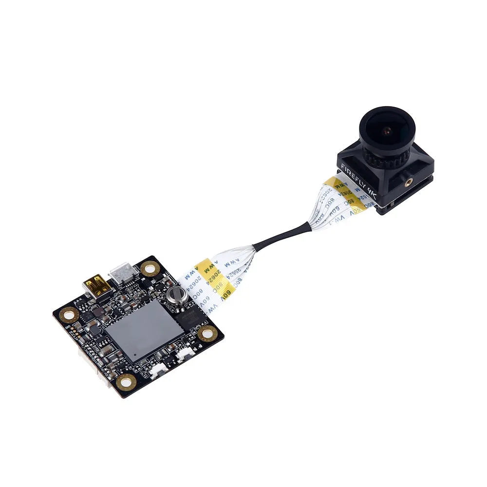 Hawkeye Firefly Split 4K 160° FPV Camera - Ultra HD Mini DVR for Drone Racing, Action Sports & Aerial Photography | Lightweight FPV Recording for Quadcopters, RC Planes & DIY Projects