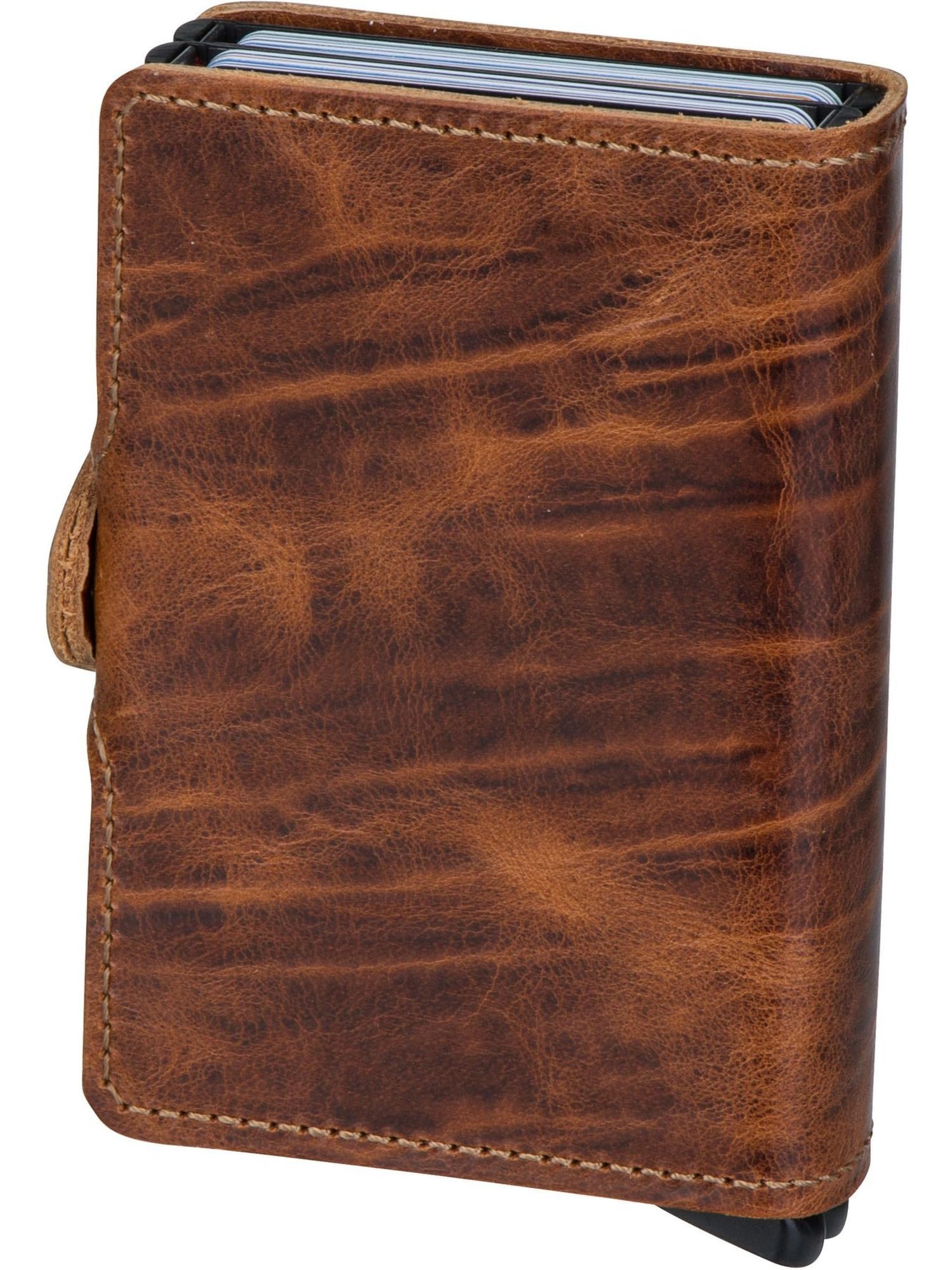 SECRID Genuine Leather Twin Wallet with RFID Protection - Holds 16 Cards | Slim Bifold Card Holder for Men & Women | Perfect for Travel, Business & Everyday Use