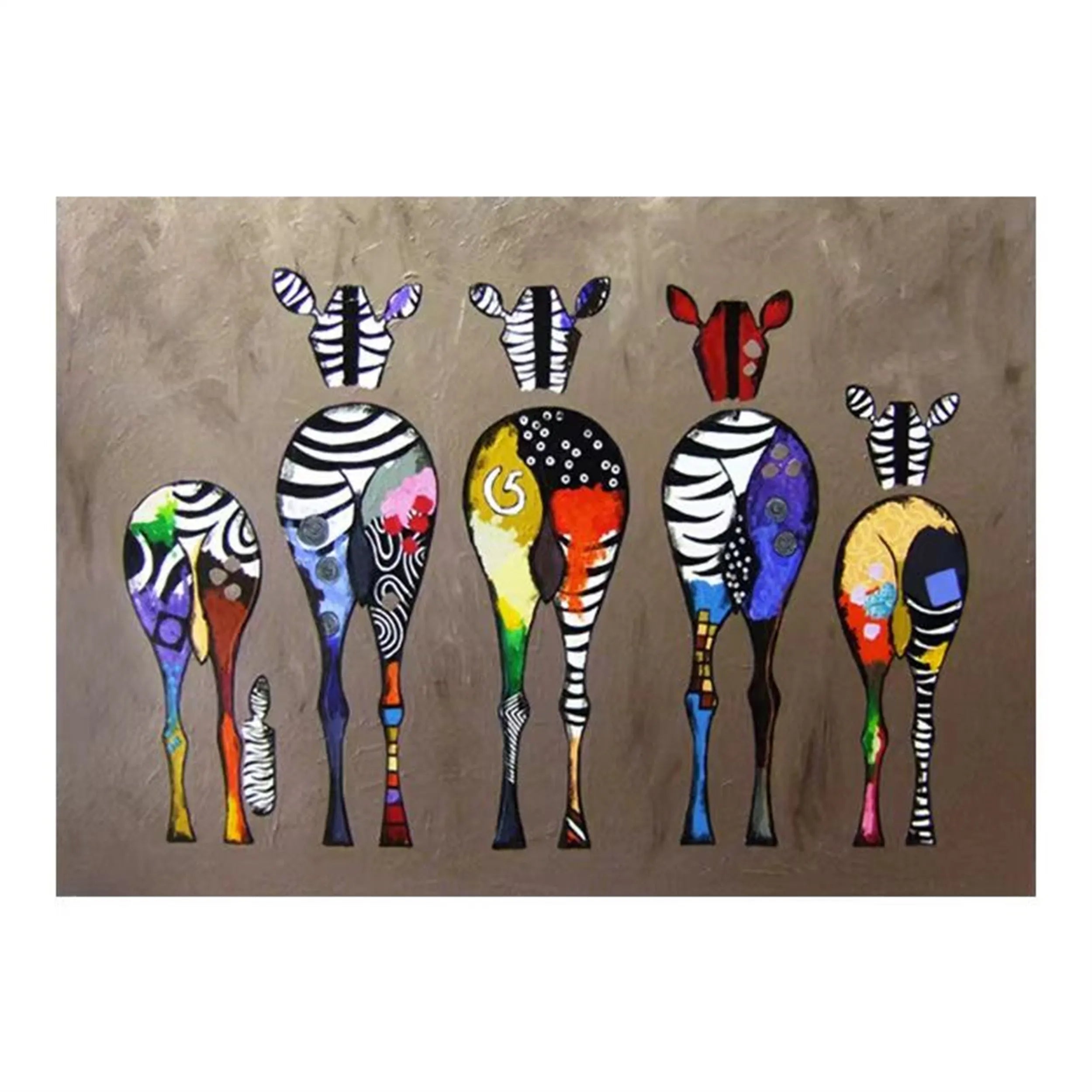Animal Art Painting #AP019 - Handmade Wildlife Canvas Art for Home & Office Decor | Perfect for Living Room, Bedroom, or Gift