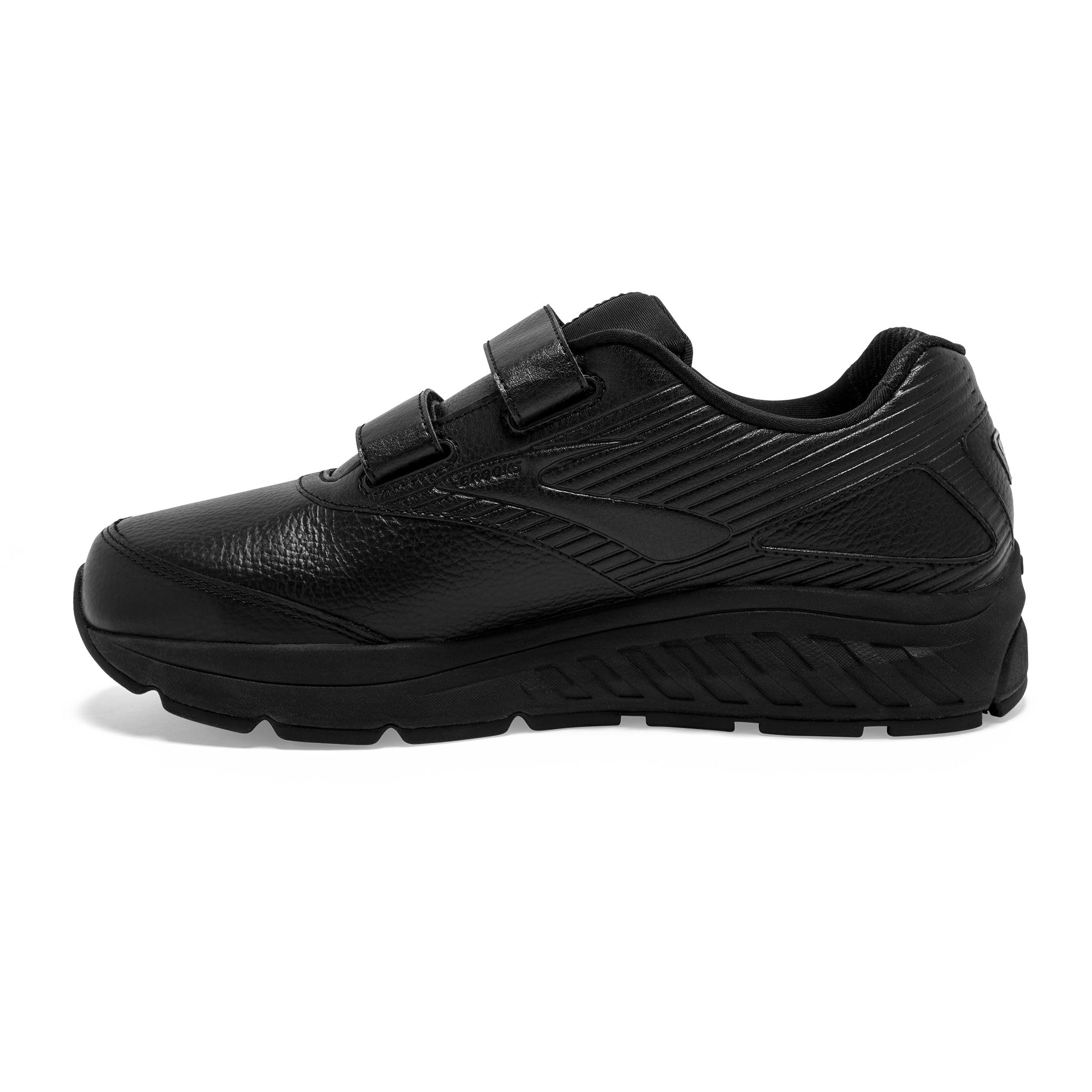 Brooks Men's Addiction Walker V-Strap 2 Walking Shoes - Supportive & Comfortable for Flat Feet - Perfect for Walking, Standing All Day & Plantar Fasciitis Relief