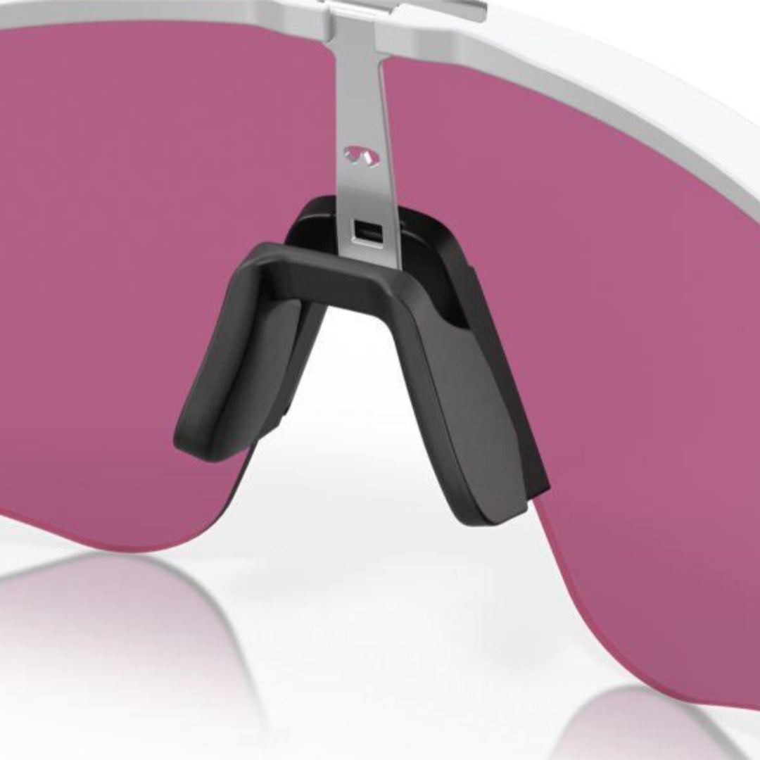 Oakley Sutro Lite Sweep Sunglasses Matte White Frame with Prizm Road Jade Lenses - Sports Cycling Running Golf Driving Outdoor Activities