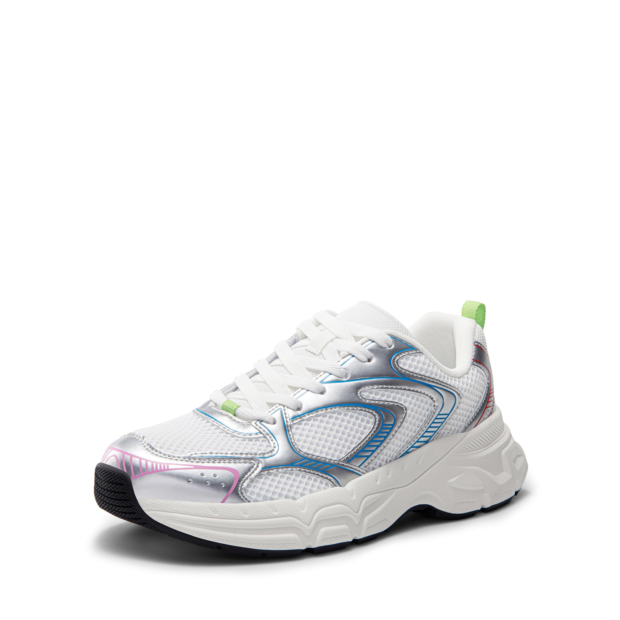 DREAM PAIRS Women's Platform Chunky Fashion Sneakers - Comfortable Y2K-Style Walking Shoes for Workout, Sports & Casual Wear | Lace-Up Tennis Shoes for Women | Perfect for Gym, Running, Work & Everyday Outfits