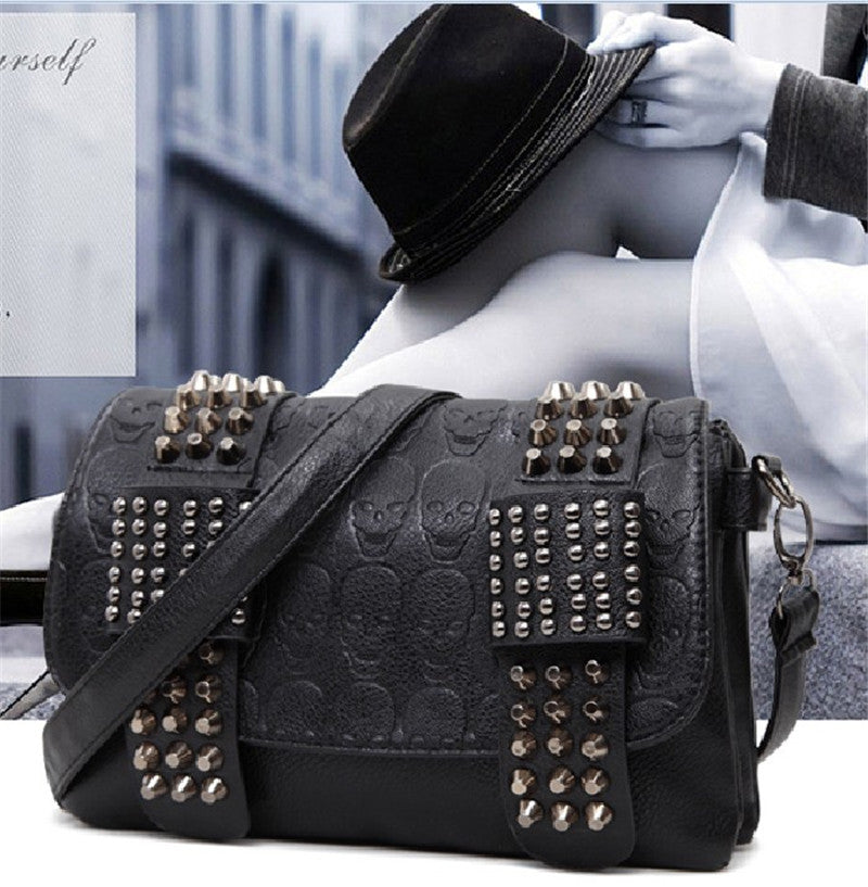 Stylish Women's Black Leather Messenger Bag with Wallet - Perfect for Work, Travel & Everyday Use