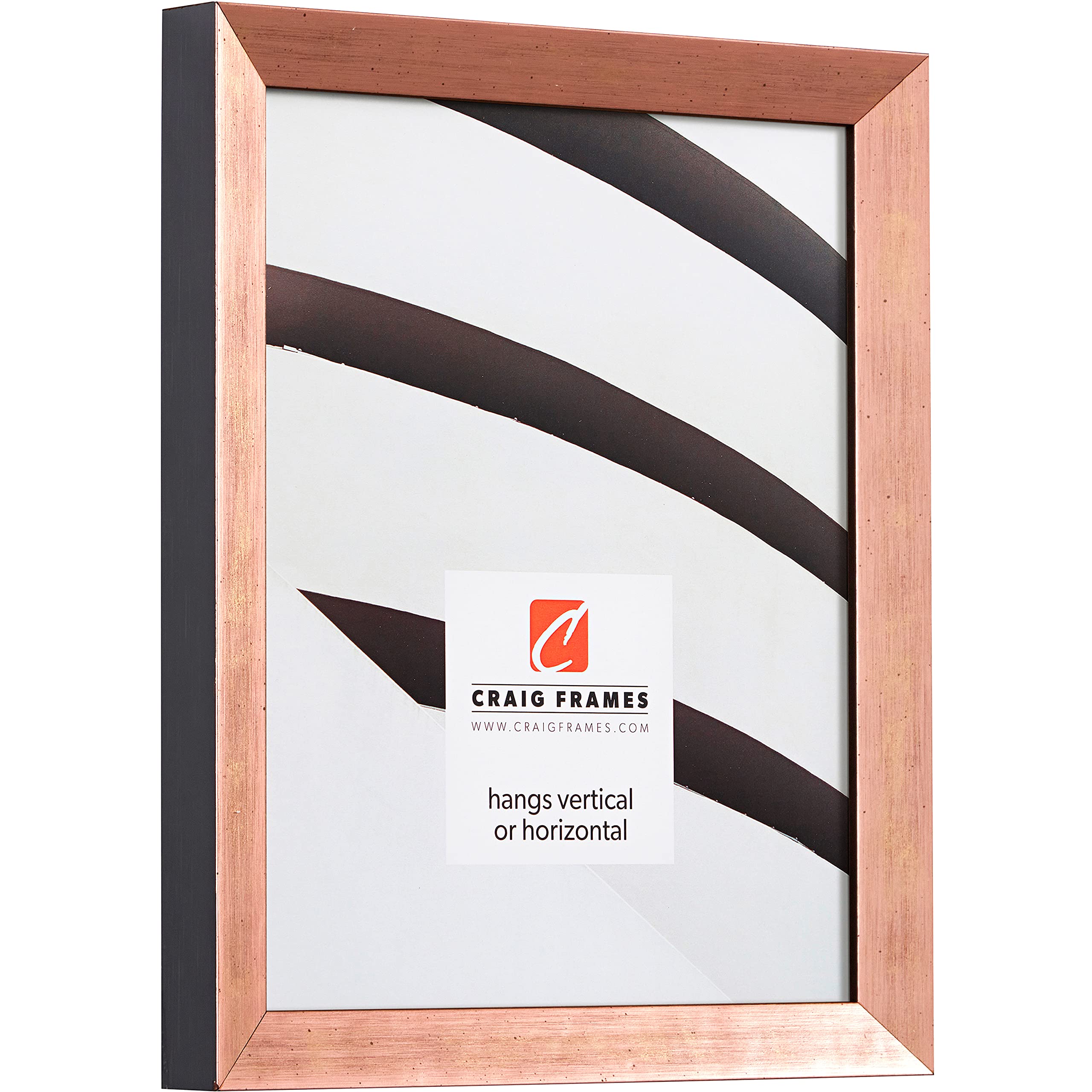 Craig Frames Milano 20x24 Inch Rose Gold Picture Frame - Elegant Wall Decor for Photos, Artwork, and Certificates - Perfect for Living Room, Bedroom, and Office Display