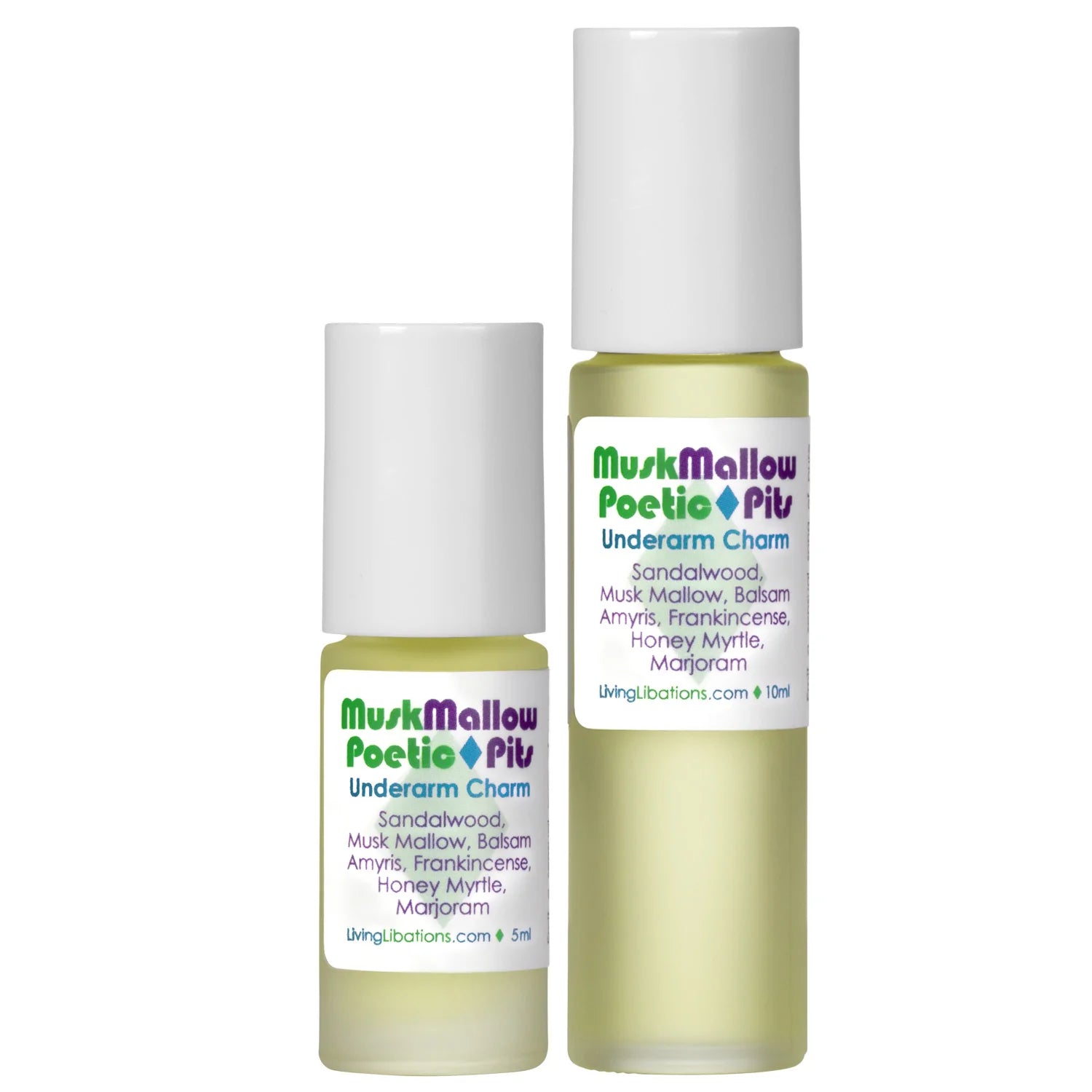 Natural Musk Mallow Deodorant for Women & Men - Organic & Poetic Pits Formula - All-Day Freshness for Workouts, Travel & Daily Use