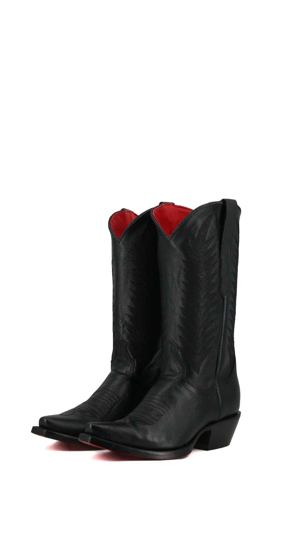 Sierra Red Cowgirl Boots for Women - Snip Toe Western Boots with Red Bottom - Perfect for Country Dancing, Rodeos, and Casual Wear
