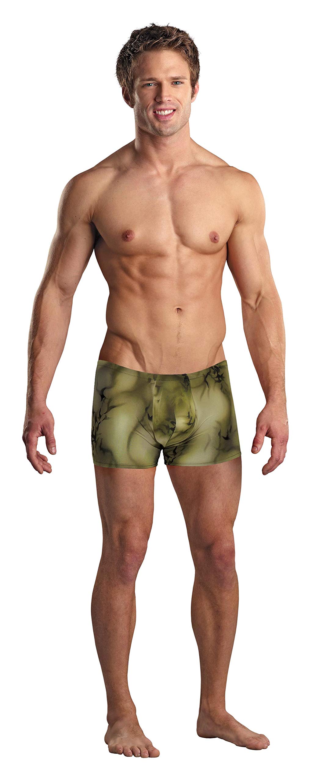 Men's Power Skyview Quick-Dry Performance Shorts - Olive Green - Lightweight & Breathable for Running, Gym Workouts & Outdoor Activities