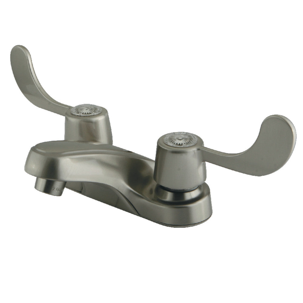 Kingston Brass GKB181LP 4-Inch Centerset Bathroom Faucet - Modern Water-Saving Design for Sink, Vanity & Powder Room Installation