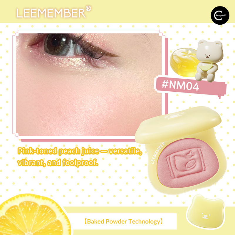 LEEMEMBER Lemon Drop Multi Glow Powder - Highlighter & Illuminating Makeup for Face & Body | Perfect for Parties, Festivals & Night Out Glam
