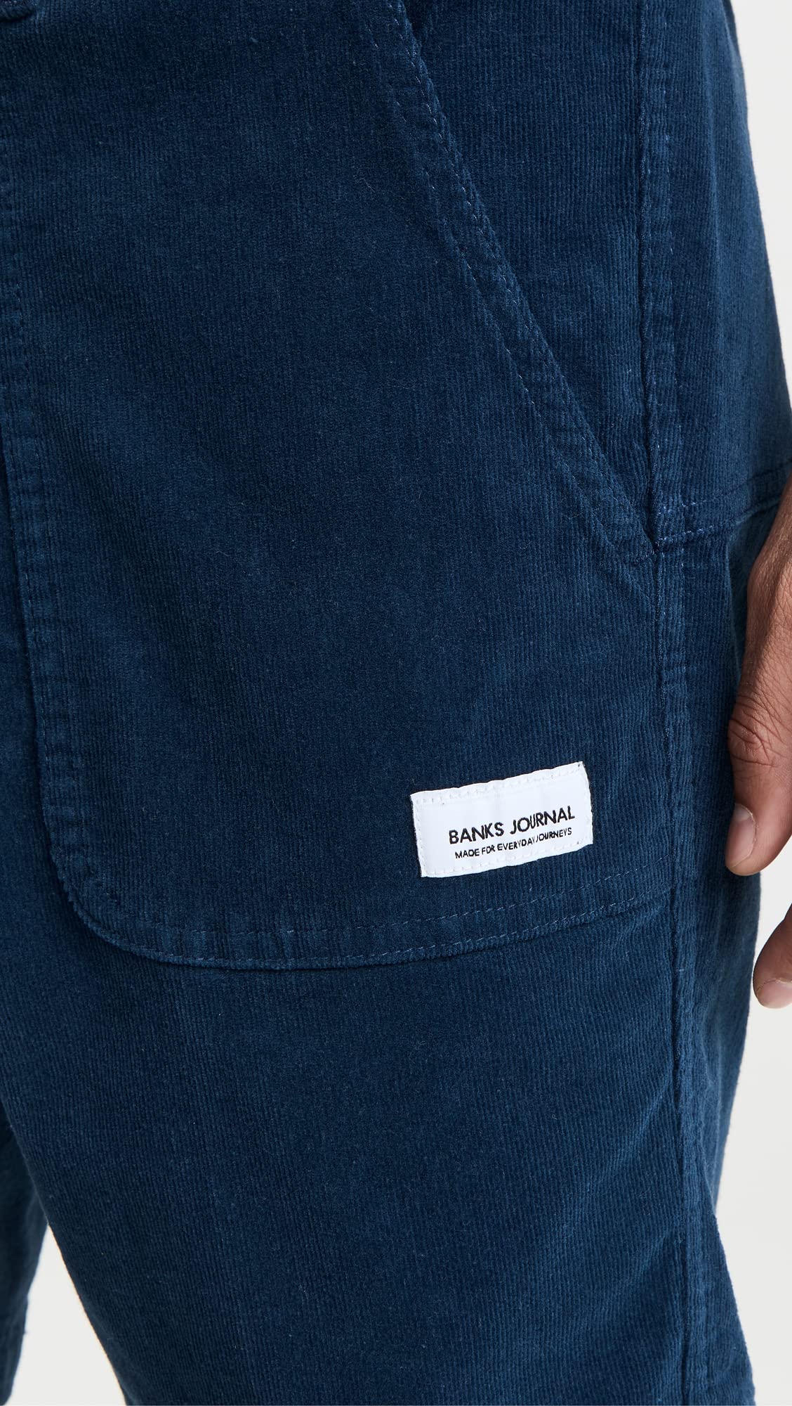 Banks Journal Men's Big Bear Corduroy Shorts - Comfortable Casual Wear for Outdoor Activities, Hiking, and Summer Adventures