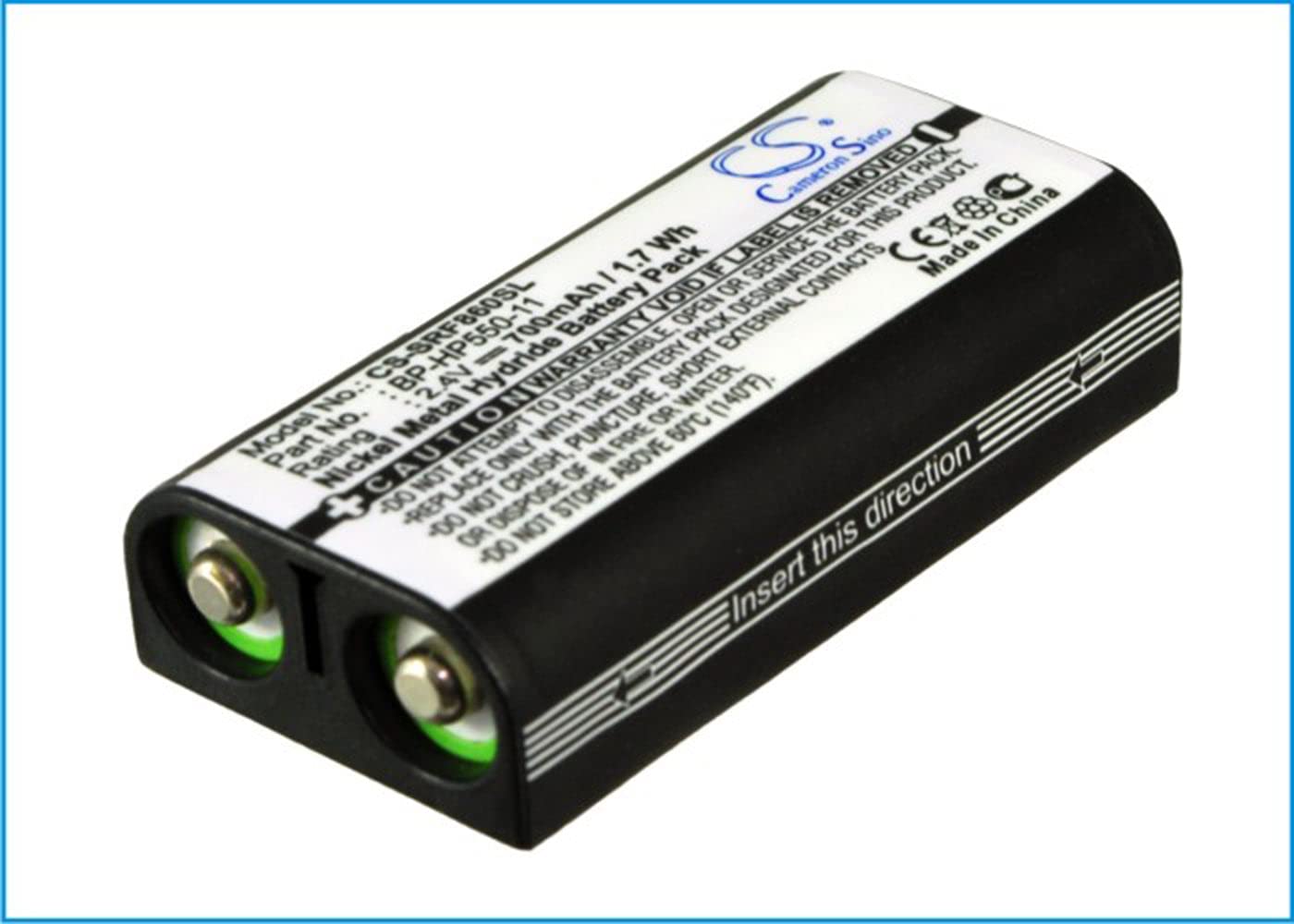 VINTRONS BP-HP550-11 Replacement Battery for Sony MDR-RF4000K Wireless Headphones - Long-Lasting Power for Home Theater, Gaming & Music Listening