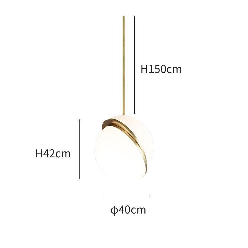 Modern Crescent Moon Pendant Light - Elegant LED Hanging Fixture for Bedroom, Living Room & Dining Room - Stylish Home Decor & Ambient Lighting