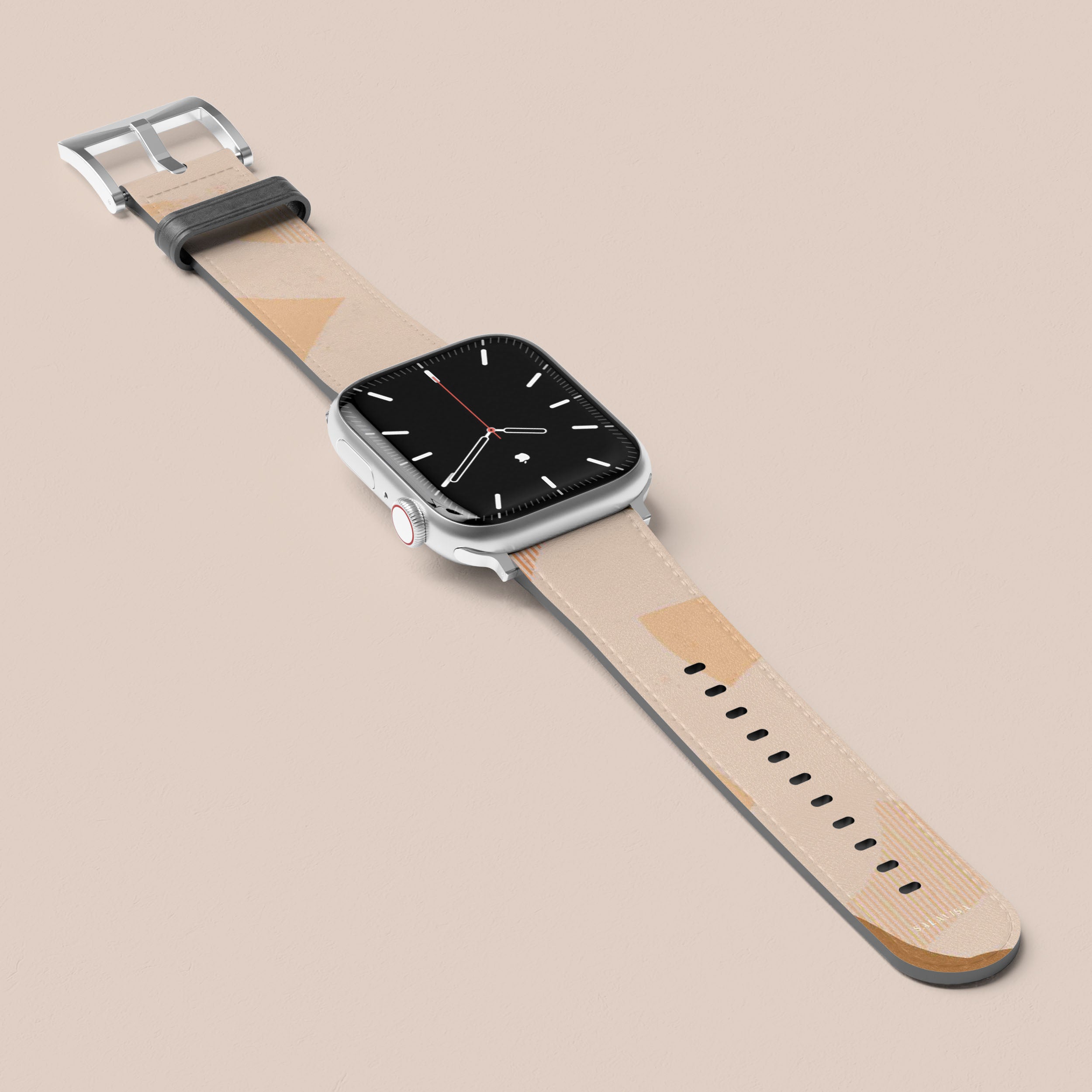 Organic Cotton Apple Watch Band - Soft, Breathable & Eco-Friendly Strap for Women & Men - Perfect for Workouts, Running & Everyday Wear