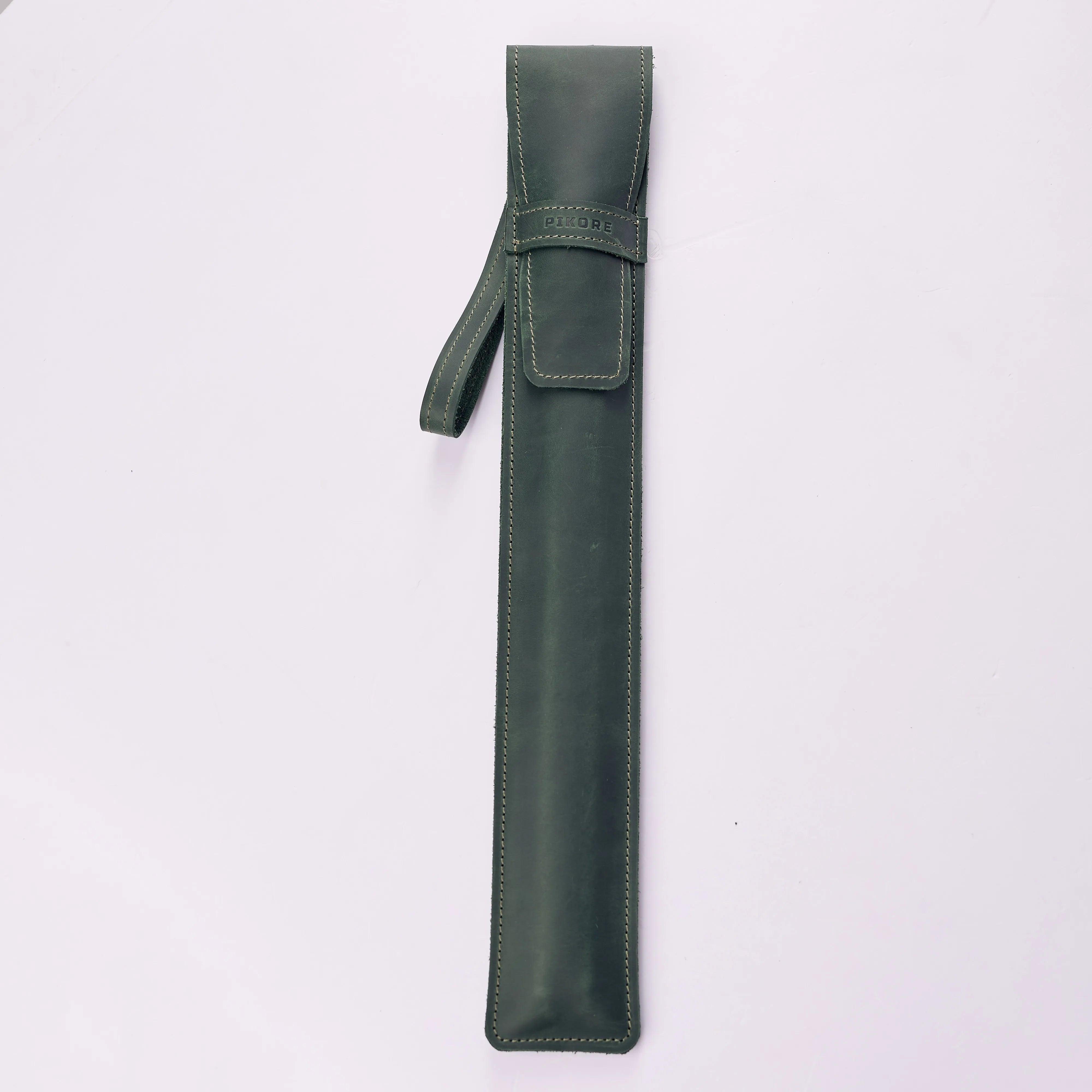 Custom Leather Drum Stick Bag - Personalized Drumstick Holder for Musicians - Perfect for Drummers, Percussionists & Music Lovers