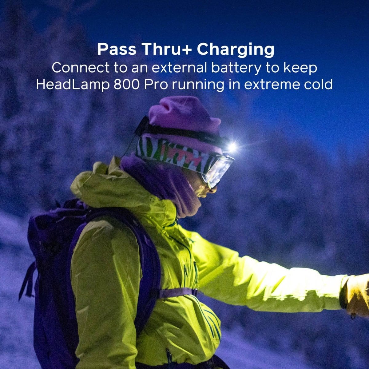 800 Lumen Rechargeable LED Headlamp - Ultra Bright Headlight for Camping, Hiking, Running & Night Work - Waterproof & Lightweight Head Torch for Outdoor Adventures