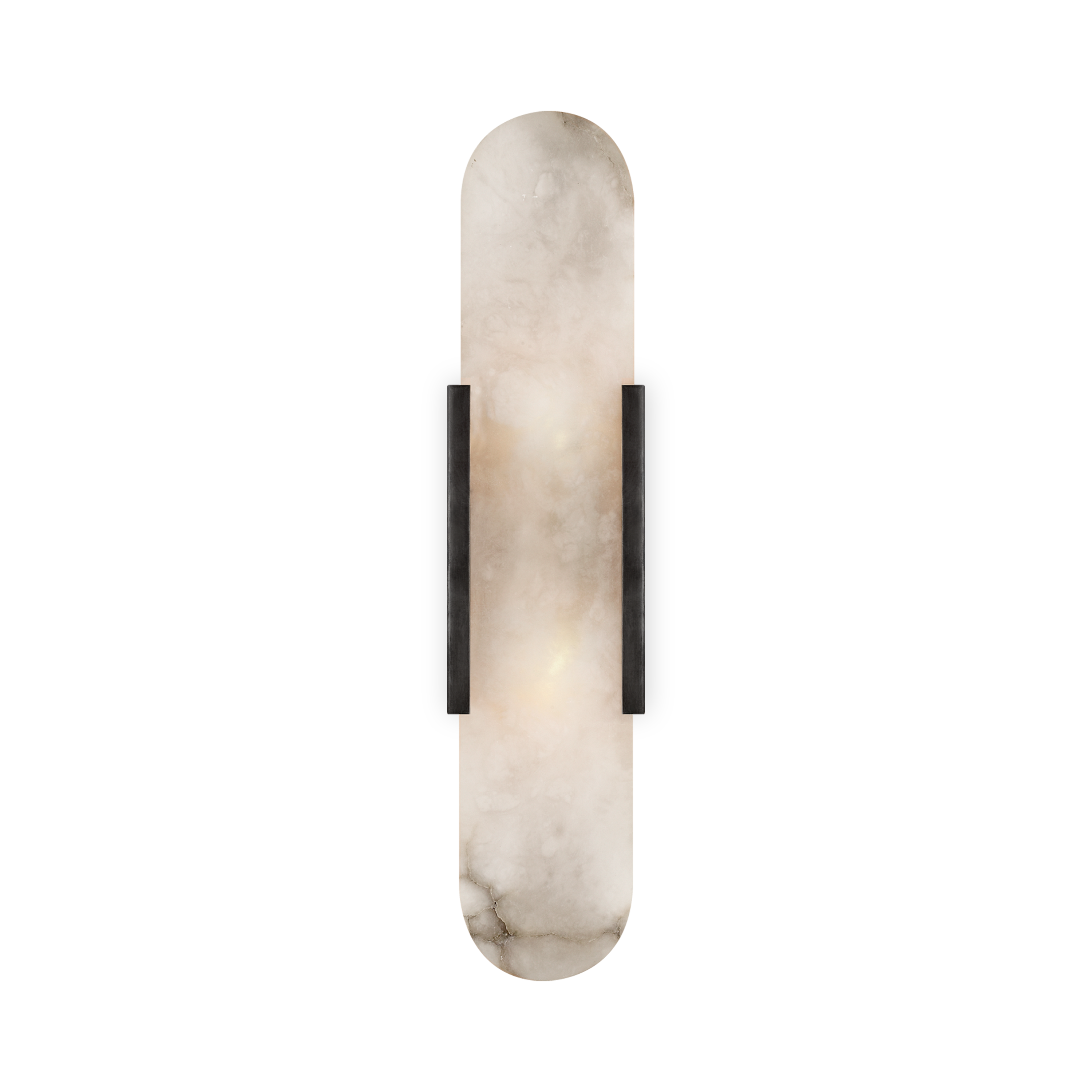 Modern Melange Elongated Wall Light - Sleek Minimalist Sconce for Living Room, Bedroom & Hallway Lighting - Dimmable LED Fixture with Warm White Glow