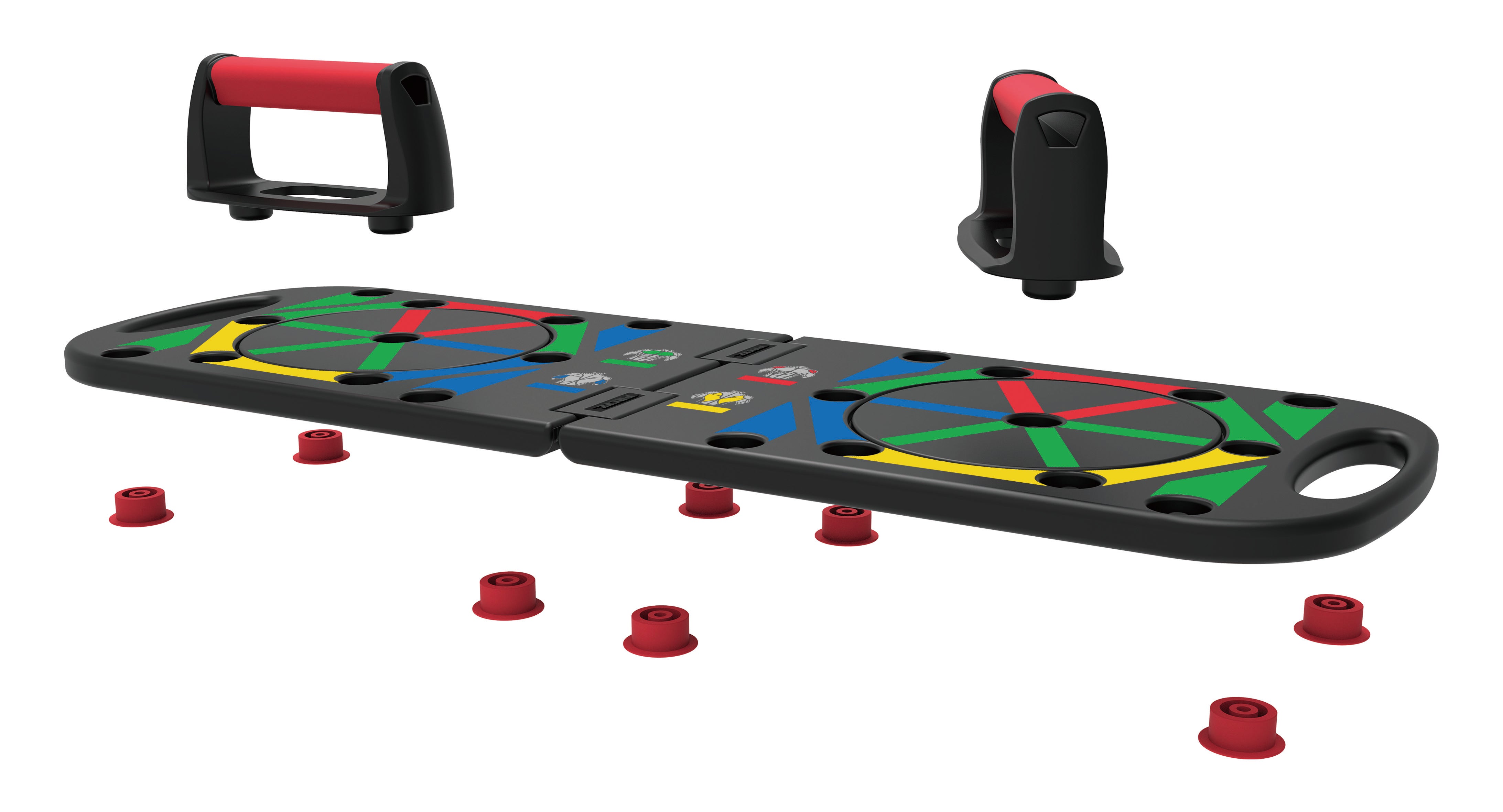 PRCTZ Adjustable Push Up Board for Home Workout - Multifunctional Chest, Arm & Core Trainer - Perfect for Strength Training, Fitness & Gym Enthusiasts - Use at Home, Office or Travel