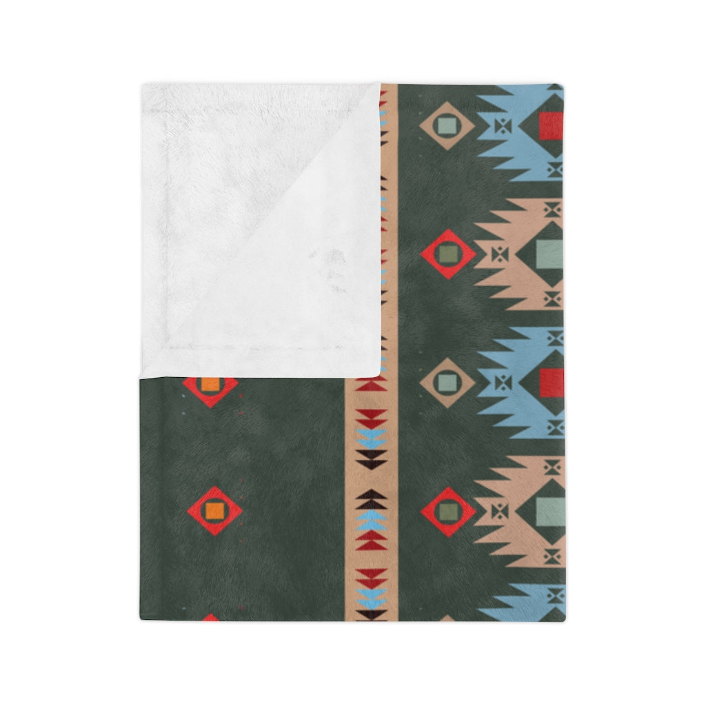Cadillac Creek Velveteen Minky Blanket - Soft Polyester Throw Blanket for Baby, Kids & Adults - One-Sided Print - 3 Sizes (50x60, 60x80, 72x90 Inches) - Perfect for Nursery, Bedroom, Sofa & Gift Giving