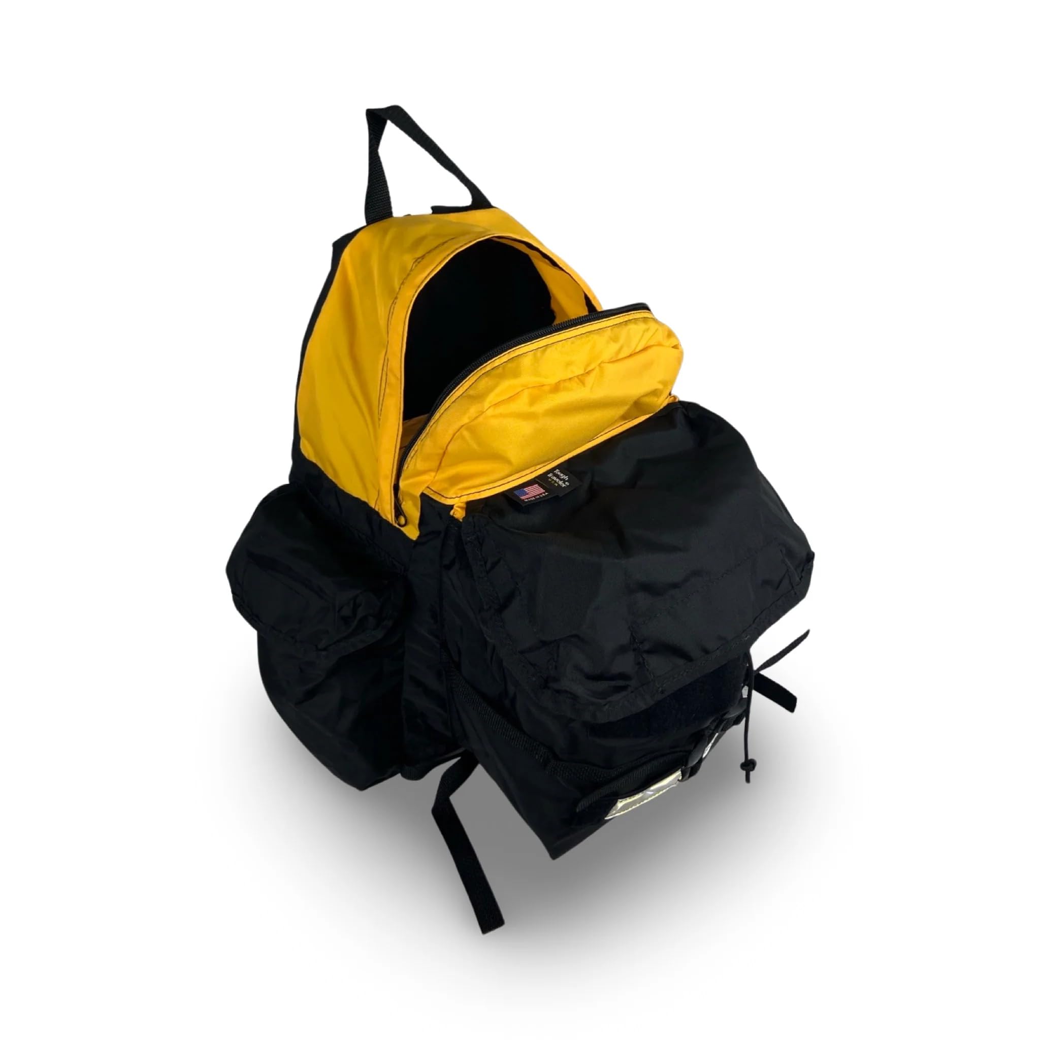 Trekker USA Made Large Durable Hiking Backpack for Men & Women - Waterproof Travel Backpack for Camping, Hiking & Outdoor Adventures (Black)