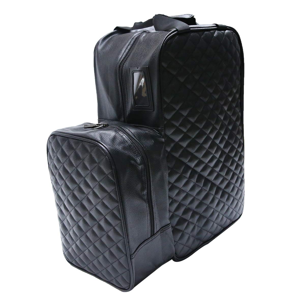 UNISTRENGH Professional Equestrian Bag - Durable PU Leather Waterproof Horse Riding Boot & Helmet Storage Bag for Women & Men | Perfect for Horseback Riding, Training & Competitions
