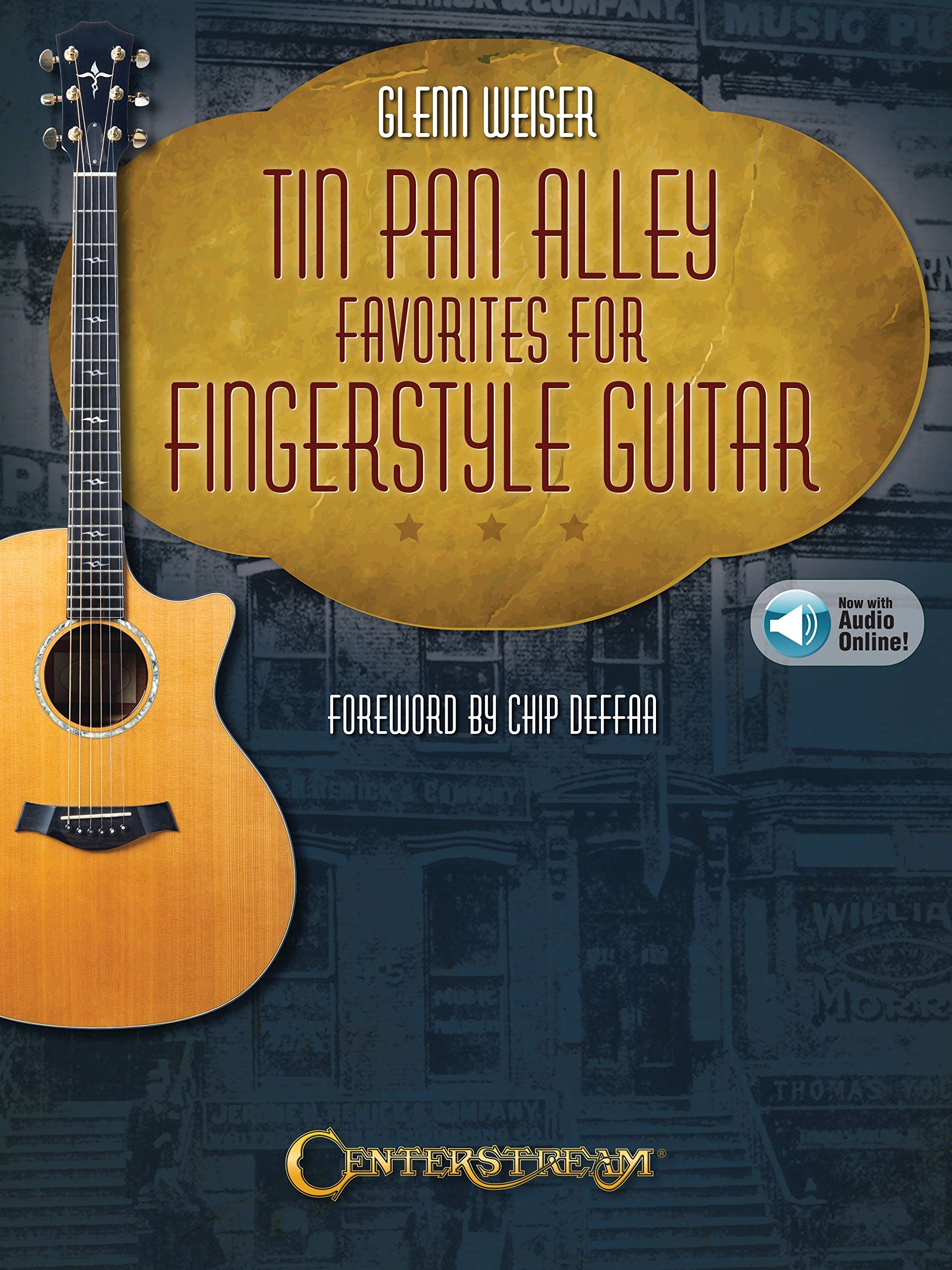 Tin Pan Alley Fingerstyle Guitar Sheet Music - Classic Songs for Solo Guitar Performance & Practice