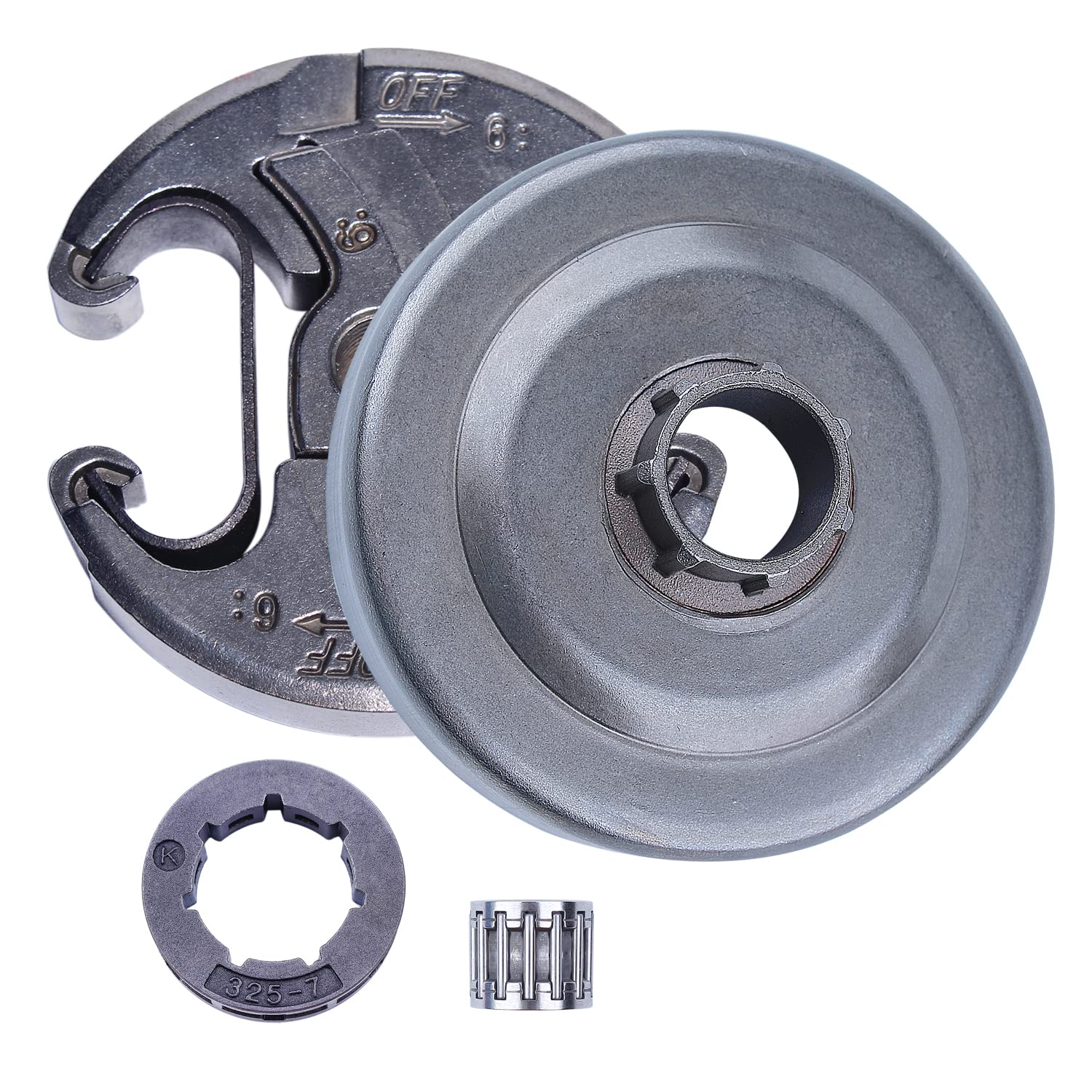 HUSQVARNA 340 345 346 XP 350 351 353 Chainsaw Clutch Drum Sprocket Rim Kit - .325