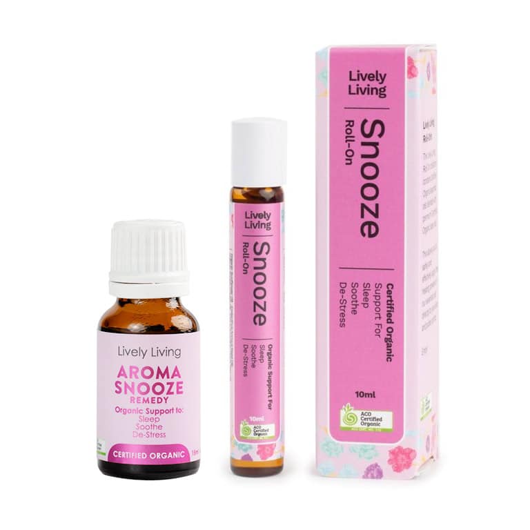 Aroma Snooze Essential Oil Roll-On for Sleep & Relaxation - Natural Lavender Scent for Stress Relief, Insomnia & Nighttime Routine