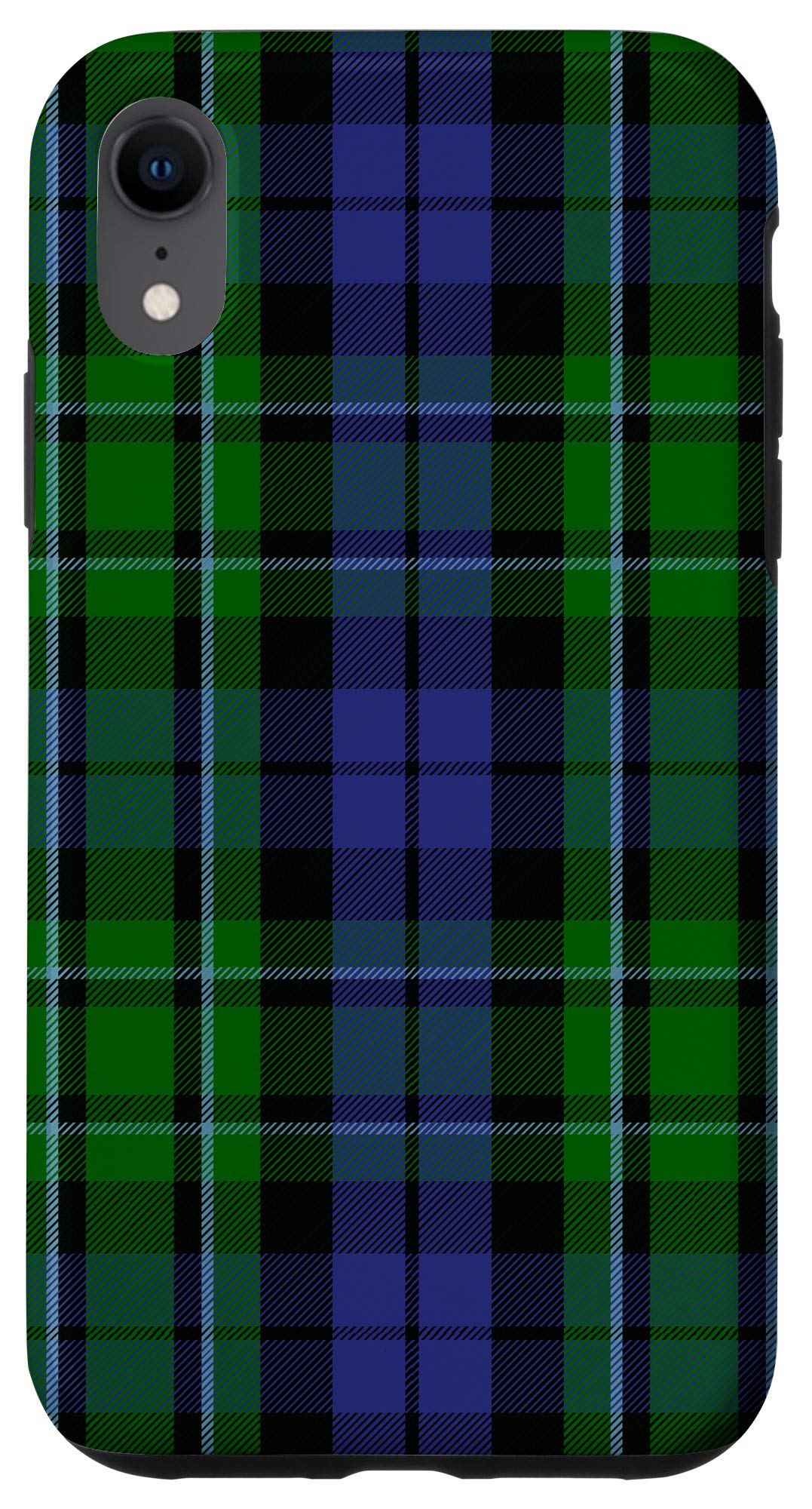 iPhone XR Case - Scottish Clan MacCallum Tartan Plaid Design | Durable Protective Cover for iPhone XR | Perfect for Daily Use, Travel & Outdoor Activities