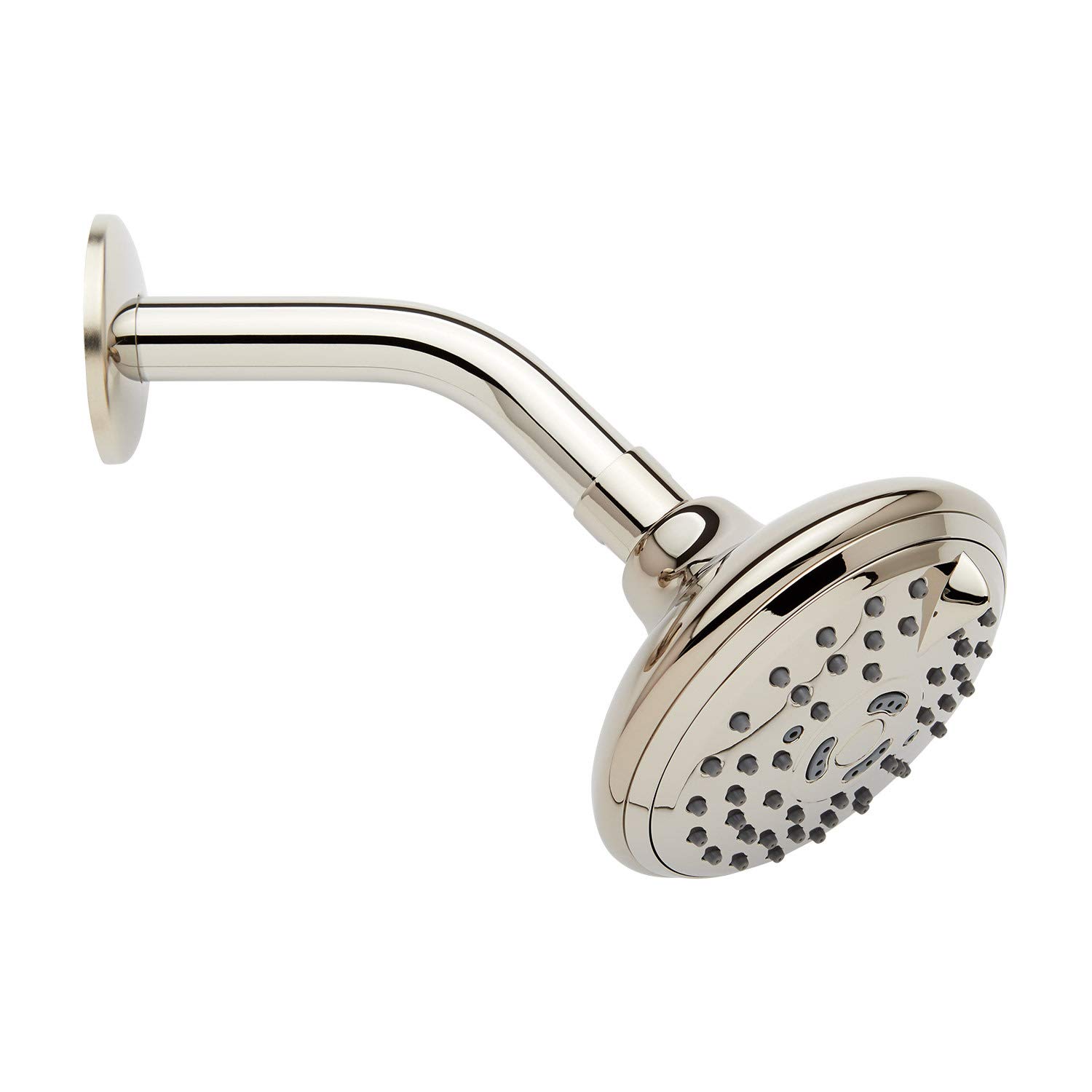 Signature Hardware 449501 Polished Nickel Tub and Shower Faucet Set with Accessories - Perfect for Bathroom Renovation & Modern Home Upgrade