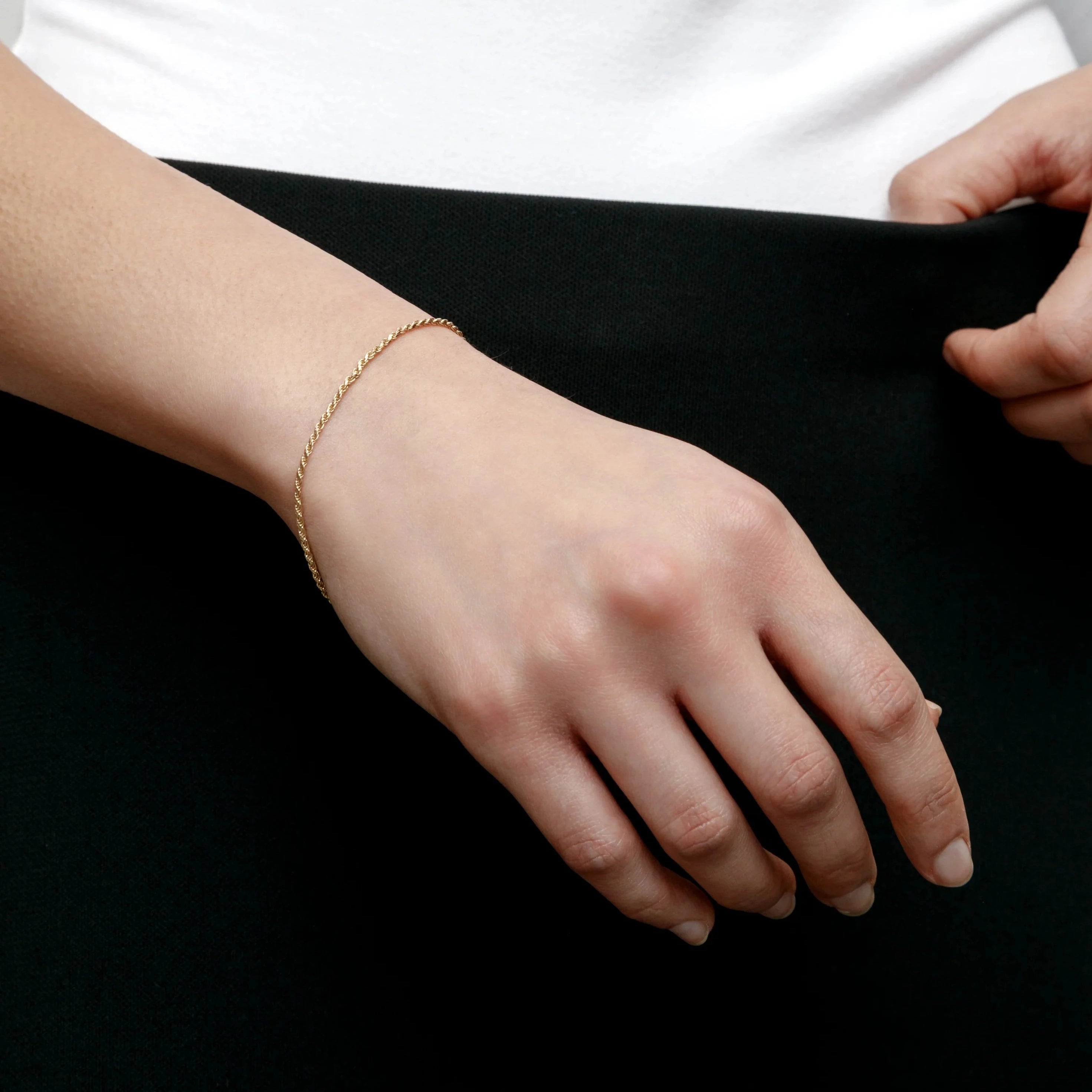 7 Adele Gold Bracelet for Women - Elegant Fashion Jewelry Gift for Birthday, Anniversary & Special Occasions