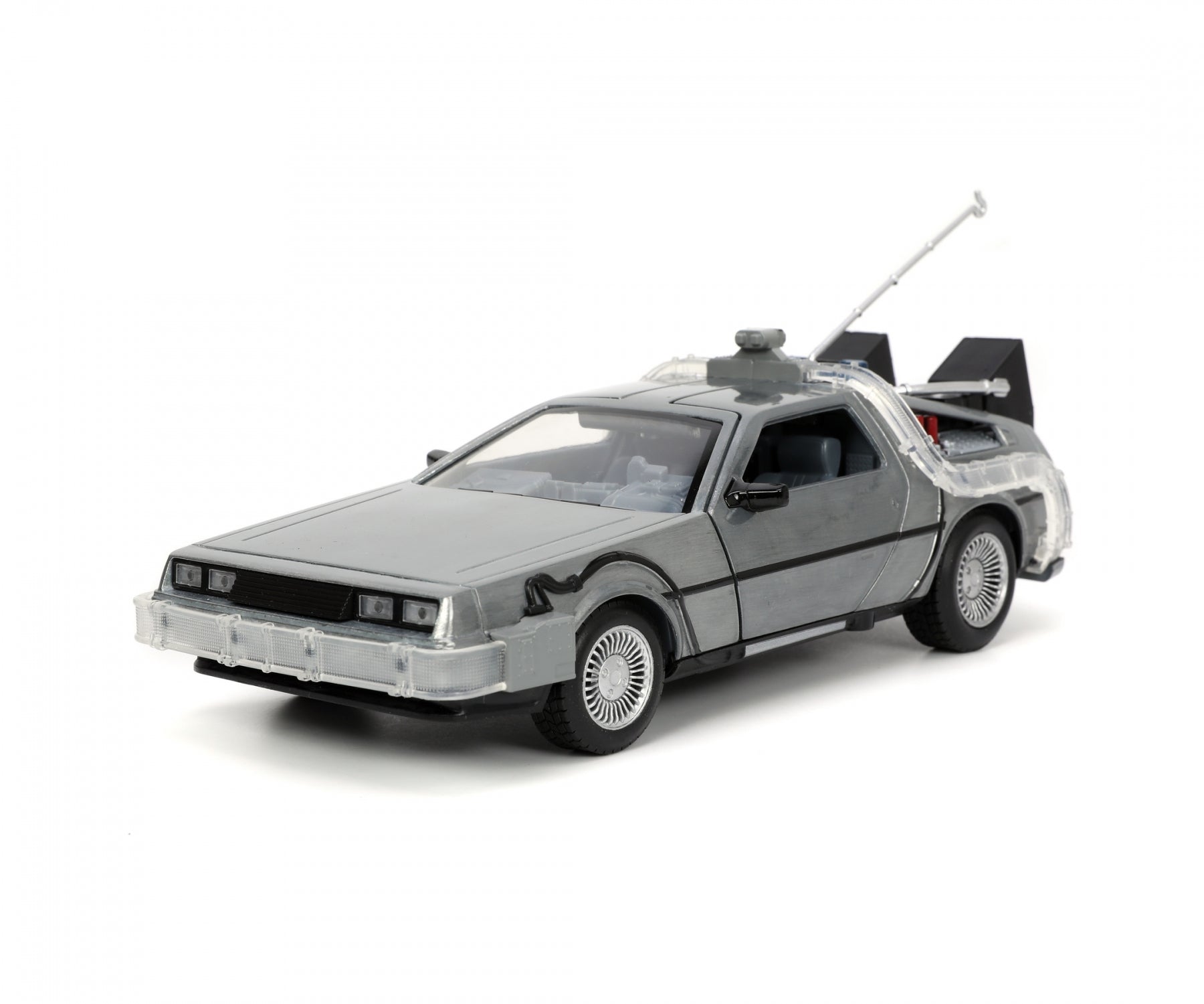 1:24 Scale Back to The Future Time Machine Diecast Car Model - Perfect for Movie Fans, Collectors & Gift Giving