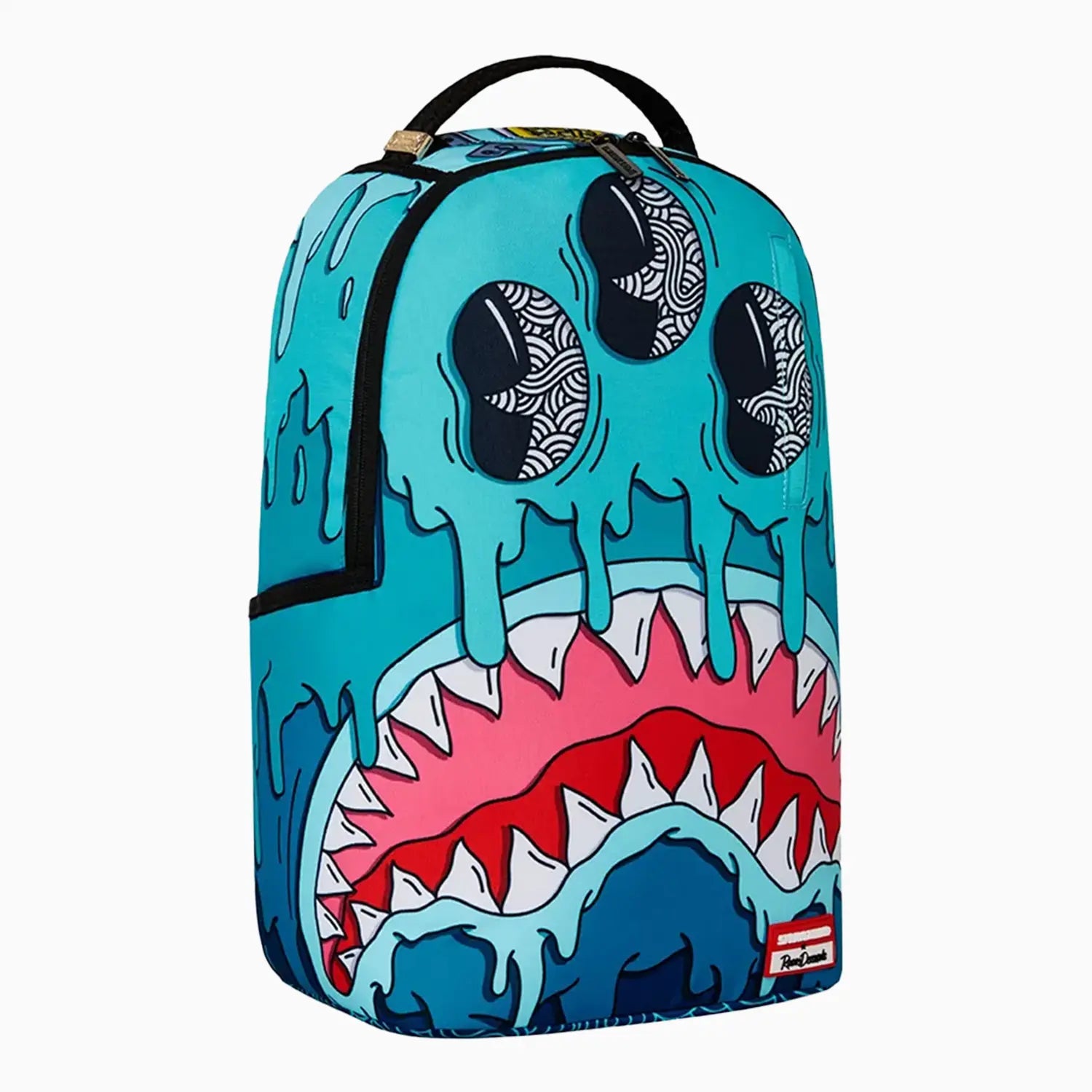 Jorge Rodriguez Blue Dripz Backpack - Waterproof Travel Backpack for Men & Women, Durable Laptop Backpack with USB Charging Port - Perfect for School, Work, Hiking & Outdoor Adventures